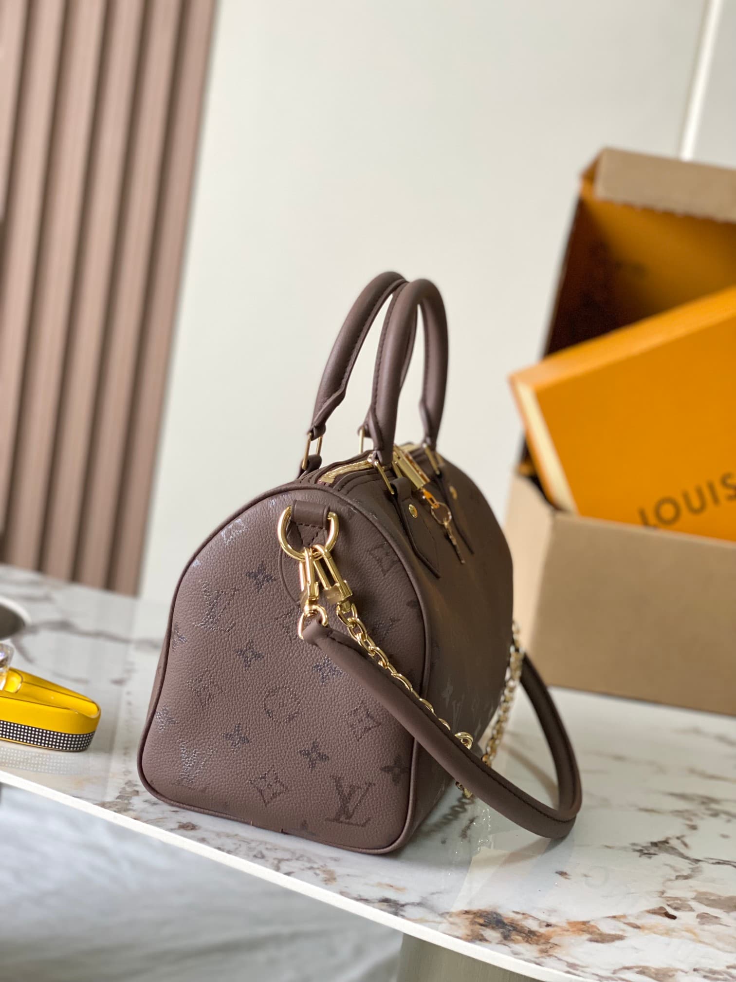 Louis Vuitton Speedy Bandoulière 25 Brown Calf leather M26691 TOP