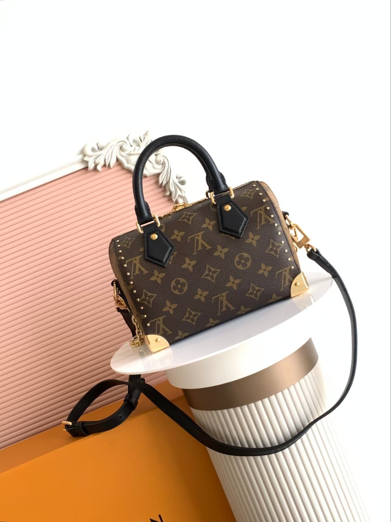 Louis Vuitton Speedy Trunk 20 Monogram canvas M13146 High