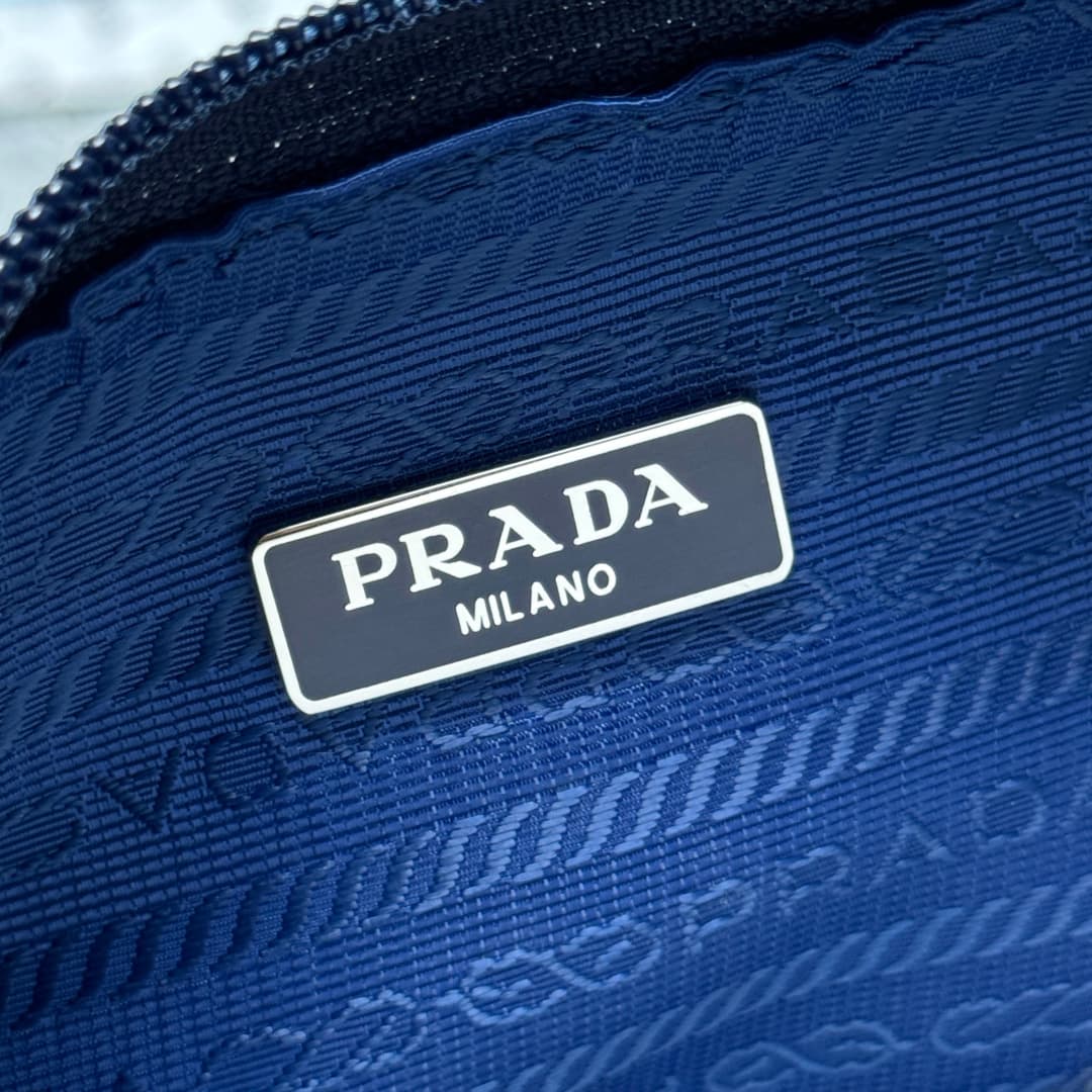 Prada Re-Nylon Re-Edition 2000 mini-bag Royal Blue Recycled Polyamide 1NE515 High