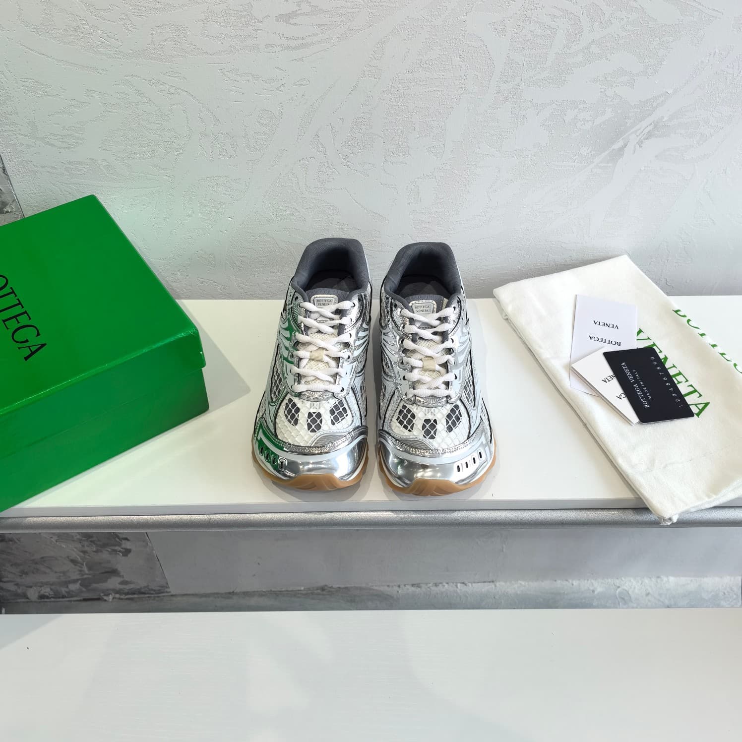 Bottega Veneta Orbit Low-Top Sneakers