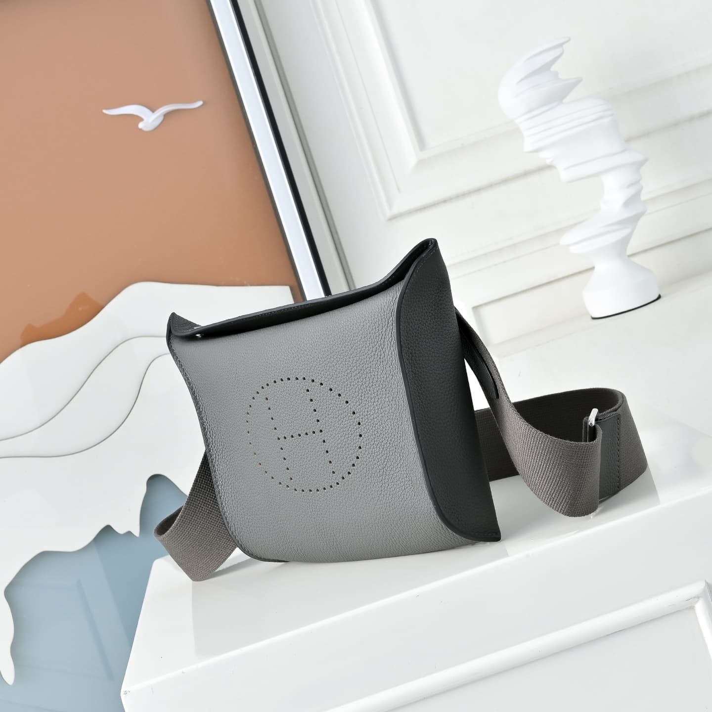 Hermès Videpoches Bag Togo Leather In Ficelle WAX High