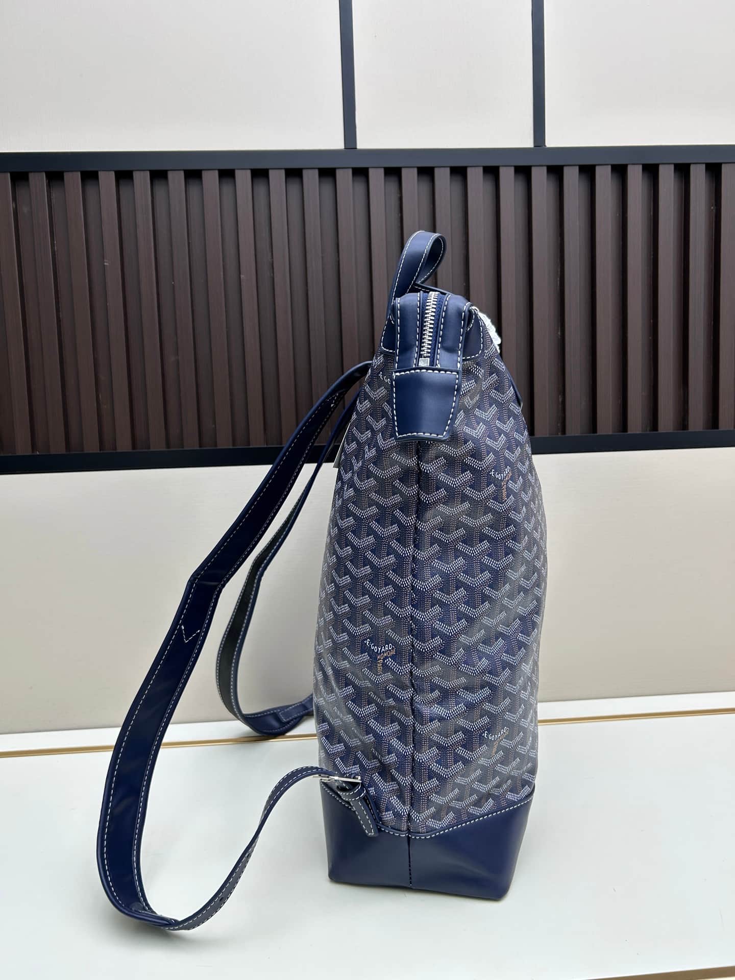 Goyard Cisalpin Backpack Goyardine Canvas & Chevroches Calfskin