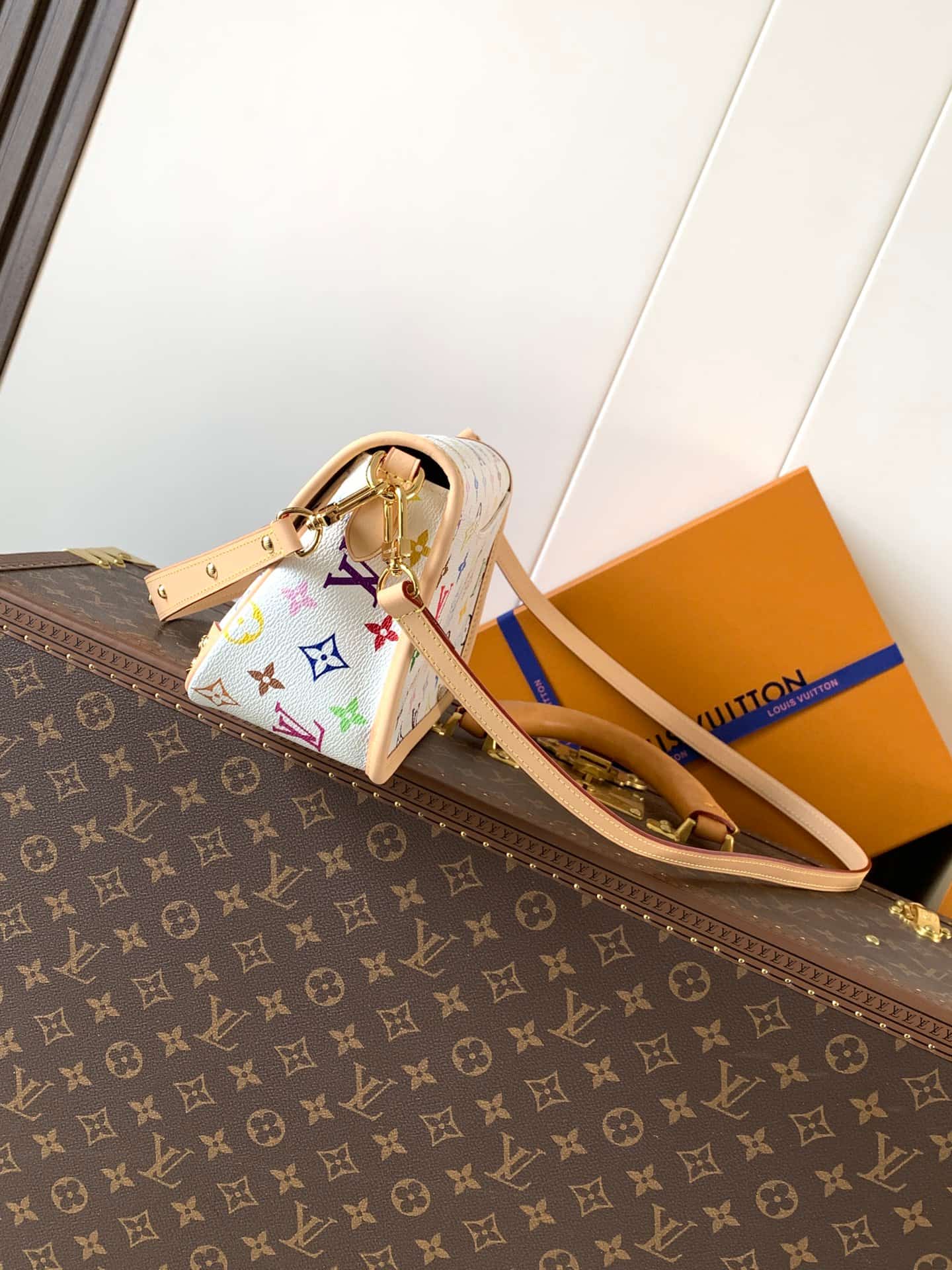 Louis Vuitton x TM Diane PM Multicolor/White Coated canvas M27866 High