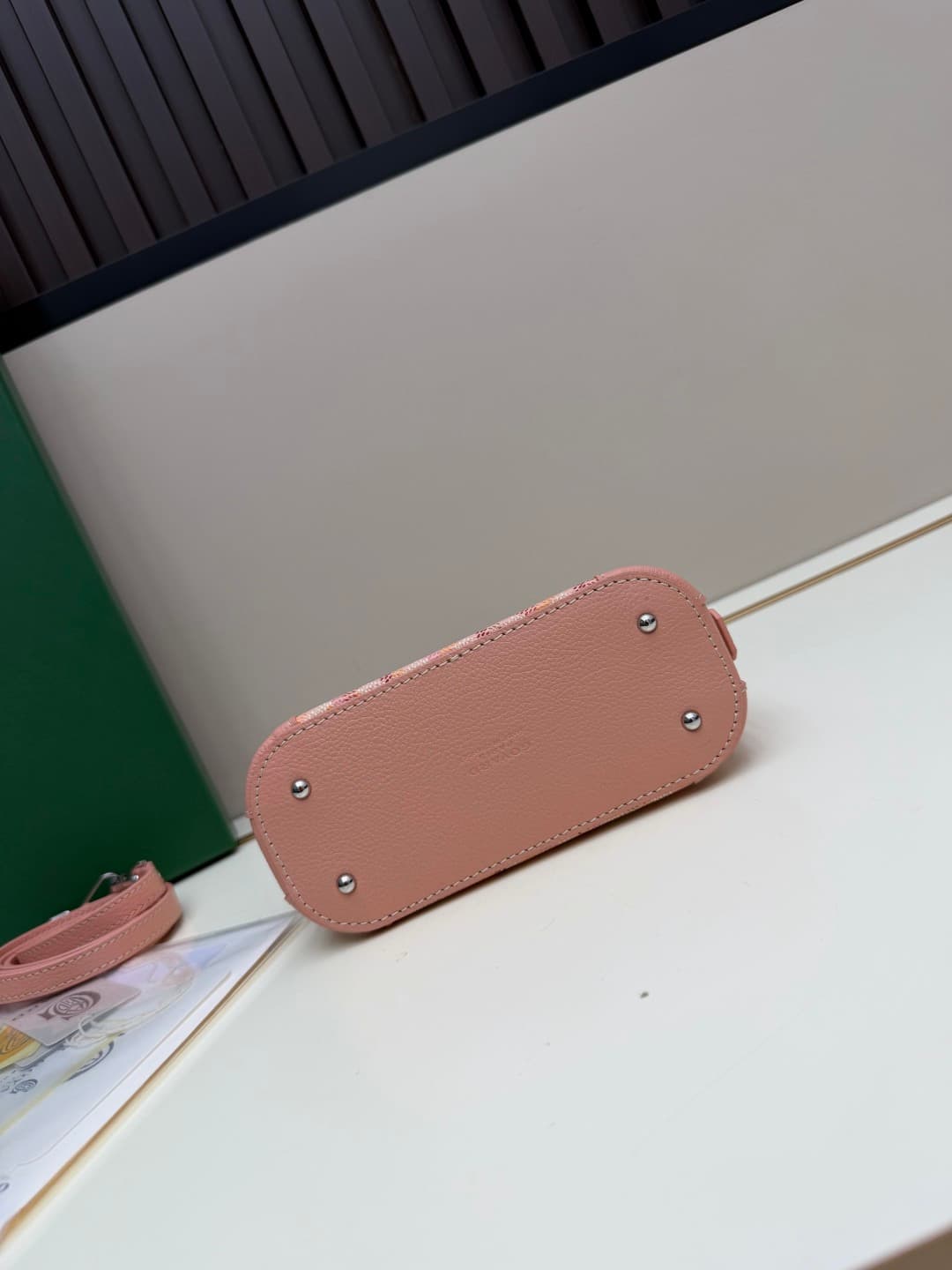 Goyard Vendôme Nano bag in Goyardine coated canvas Pink  High