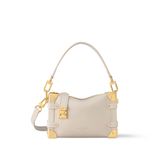 Louis Vuitton SIDE TRUNK PM Grained calf leather M25 Top