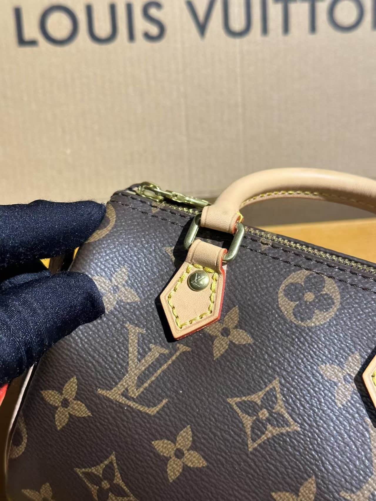 Louis Vuitton Nano Speedy Bag Monogram Canvas M61252 High