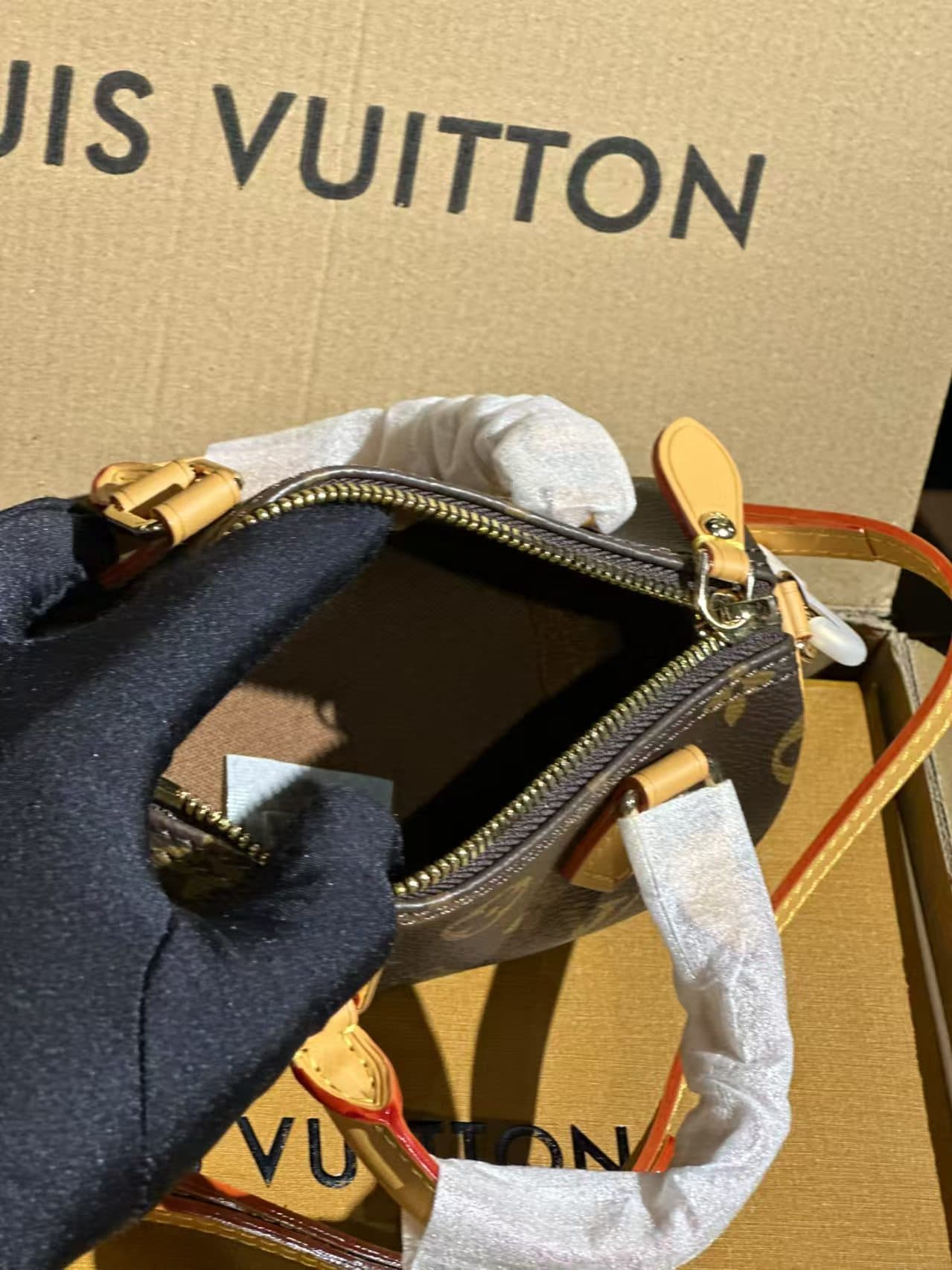 Louis Vuitton Nano Speedy Bag Monogram Canvas M81085 High