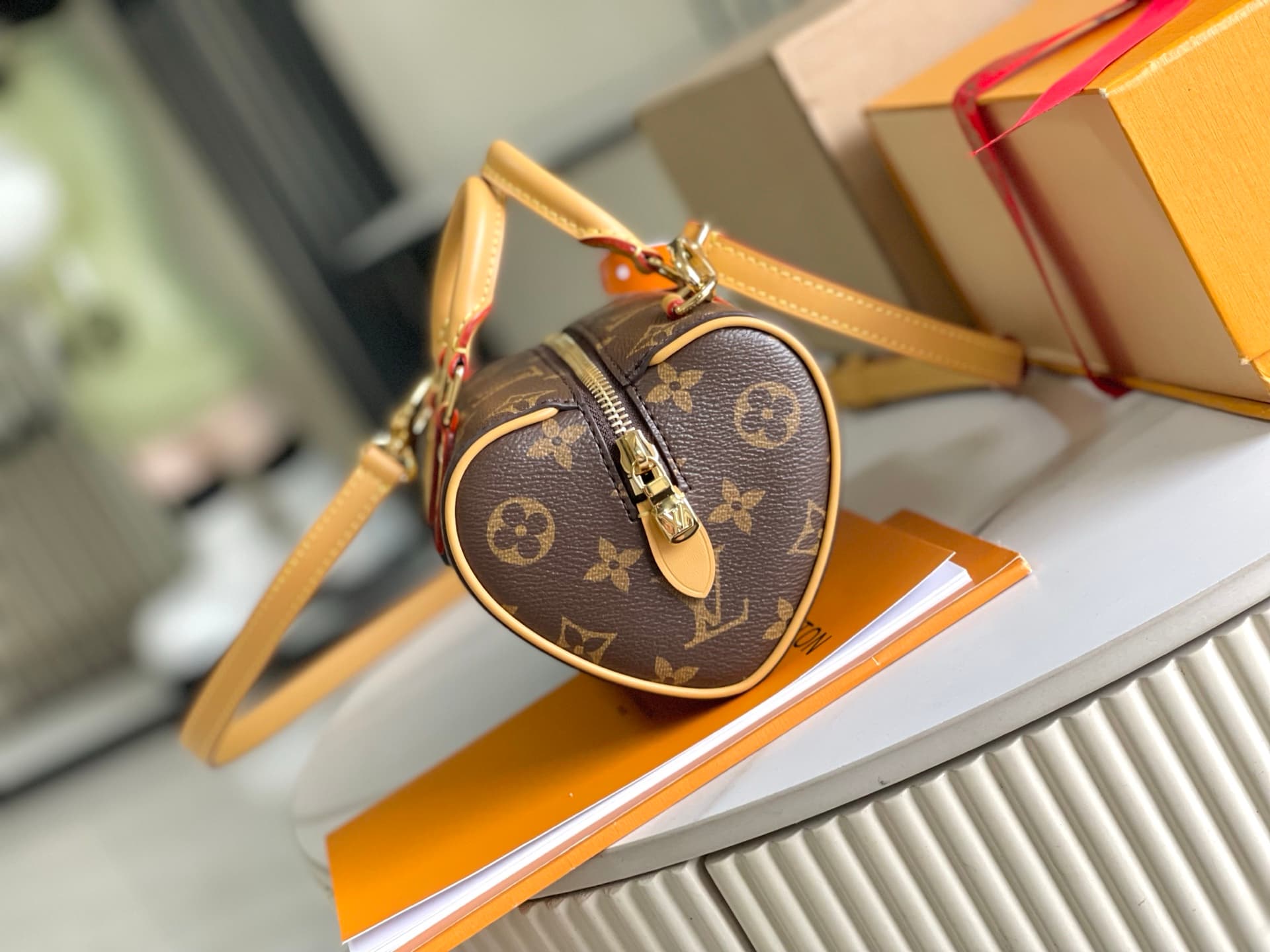 Louis Vuitton Nano Speedy Dating Coated canvas M13226 TOP