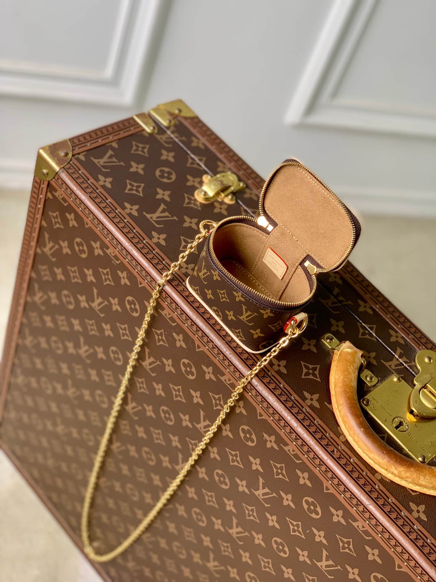 Louis Vuitton Micro Vanity Case Monogram coated canvas M03772 High