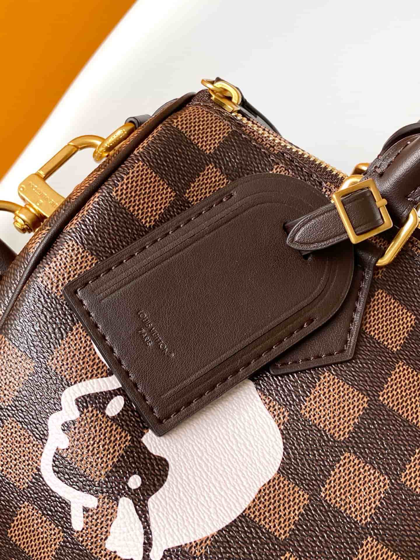 Louis Vuitton Speedy 25 Bandoulière Brown Damier Phriendship coated canvas N40772 High
