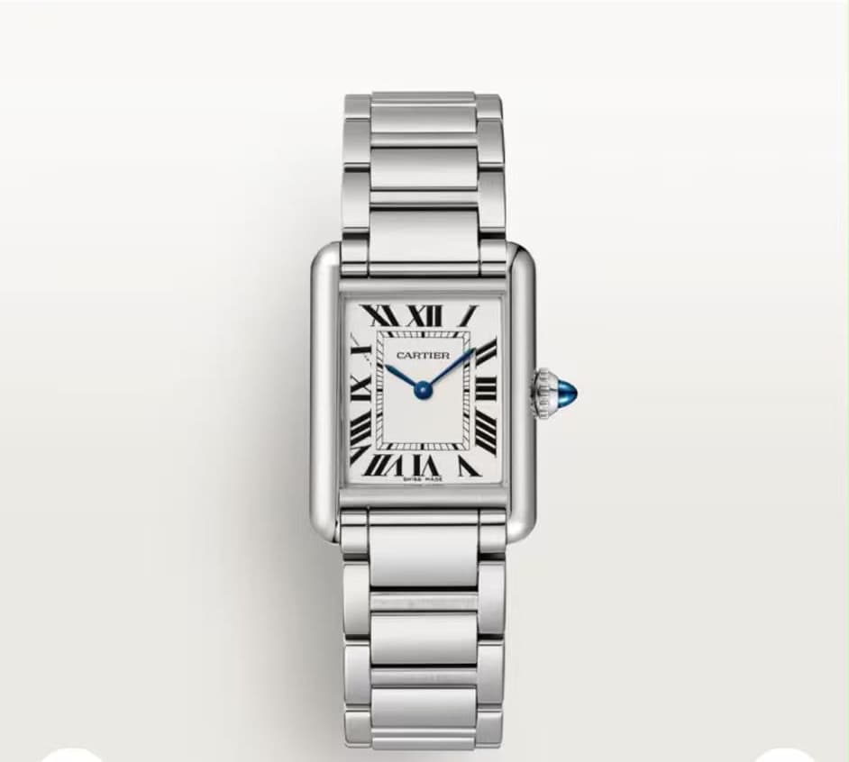 Cartier TANK MUST DE WATCH TOP