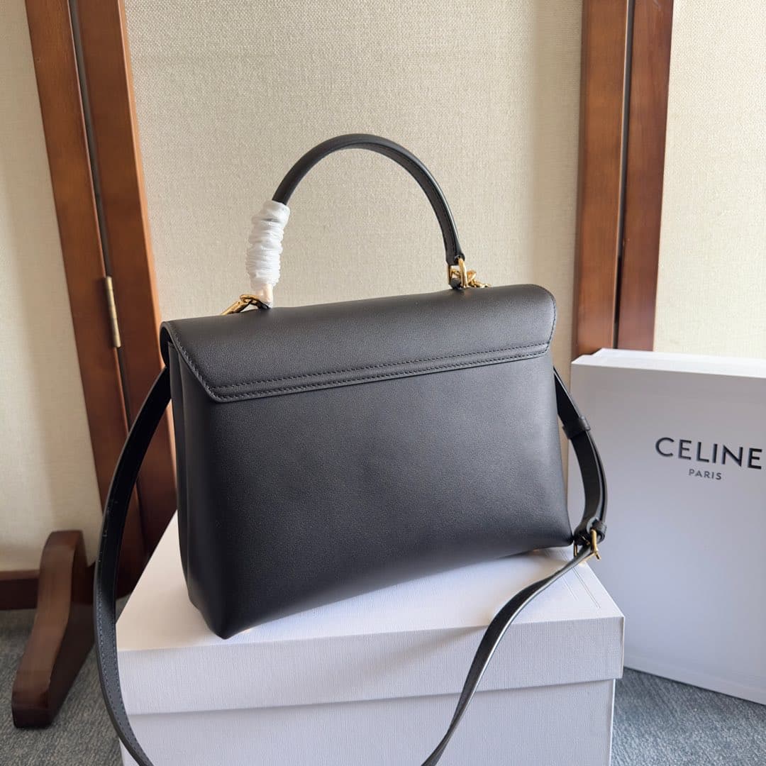Celine Small Nino bag in Black Supple Calfskin High