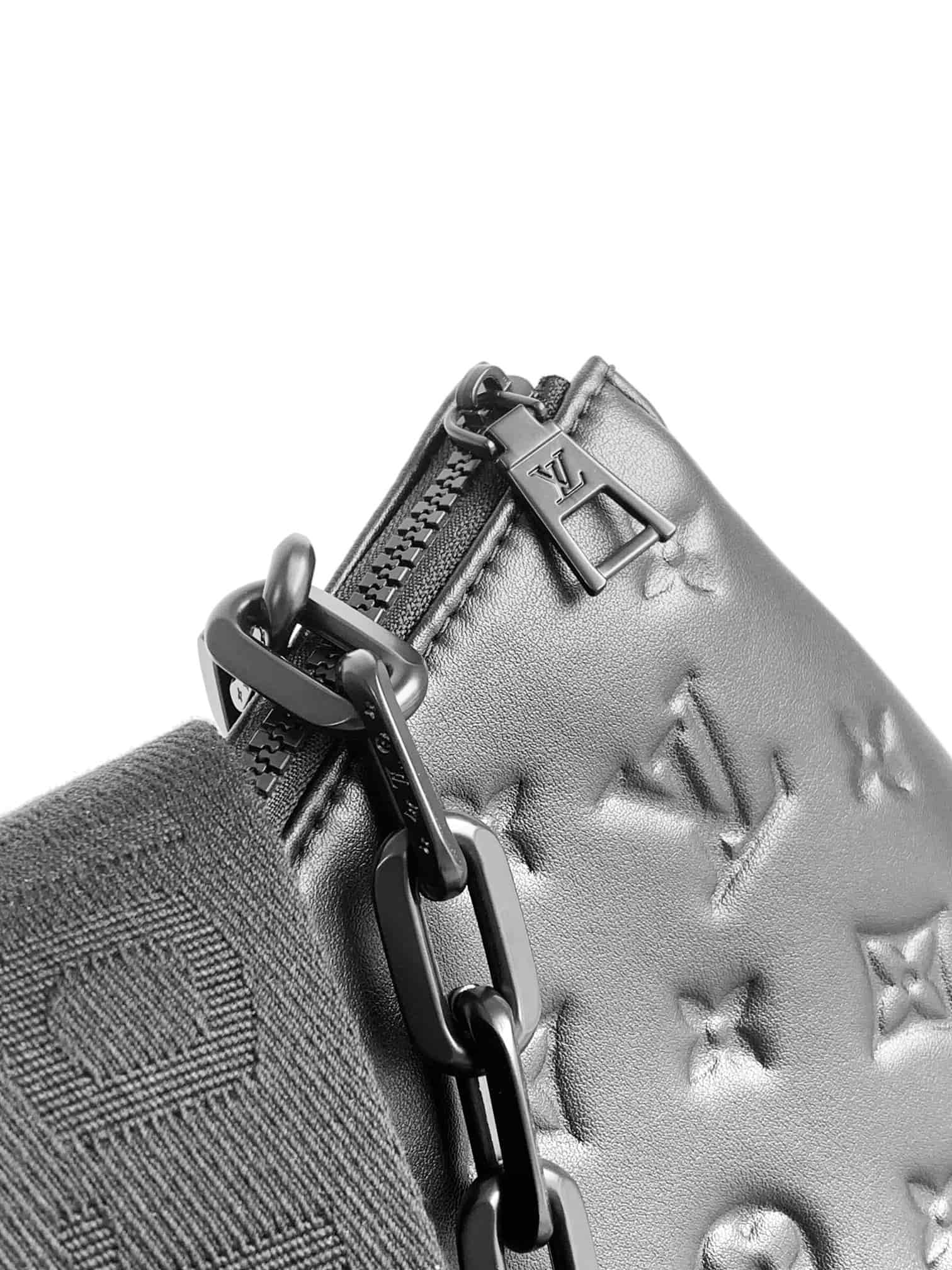 Louis Vuitton Coussin PM All Black Matte lamb leather M11370 High