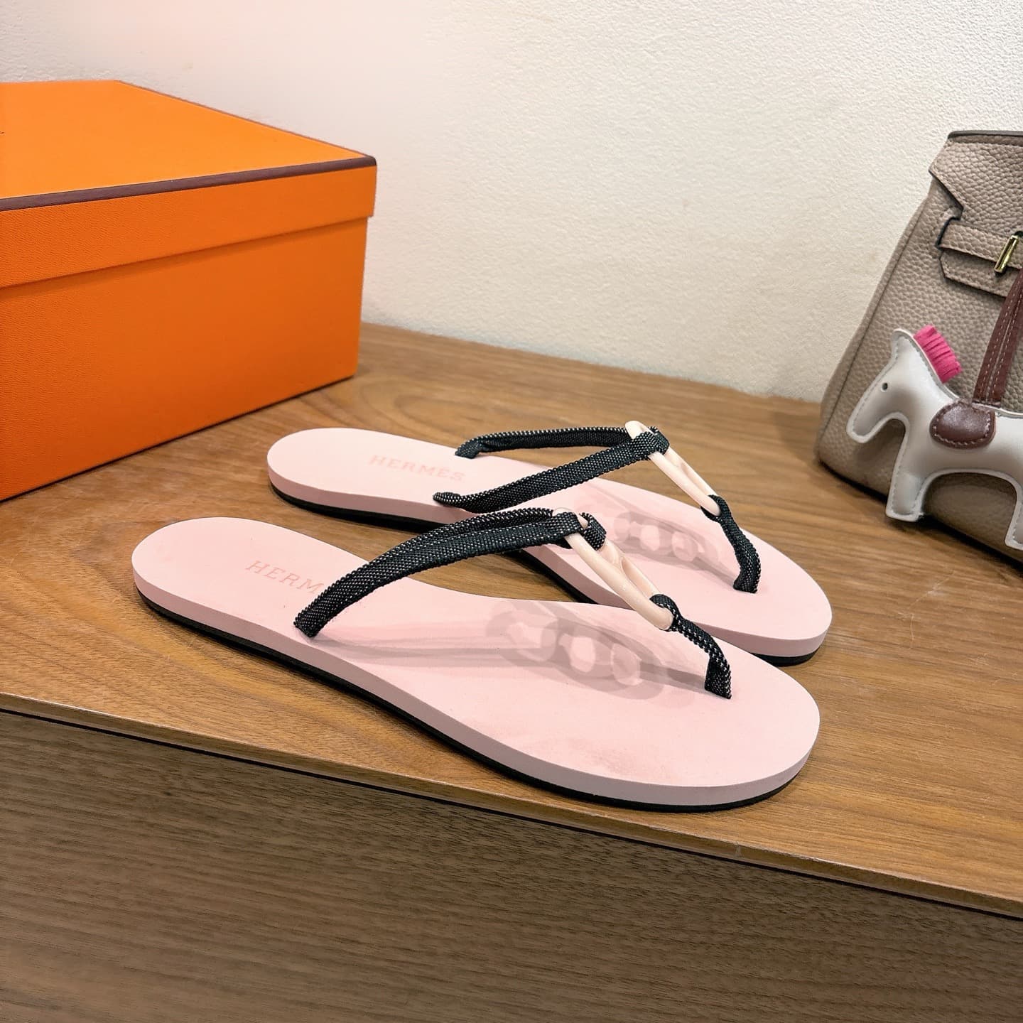 Hermes Pool Thong Mules Women
