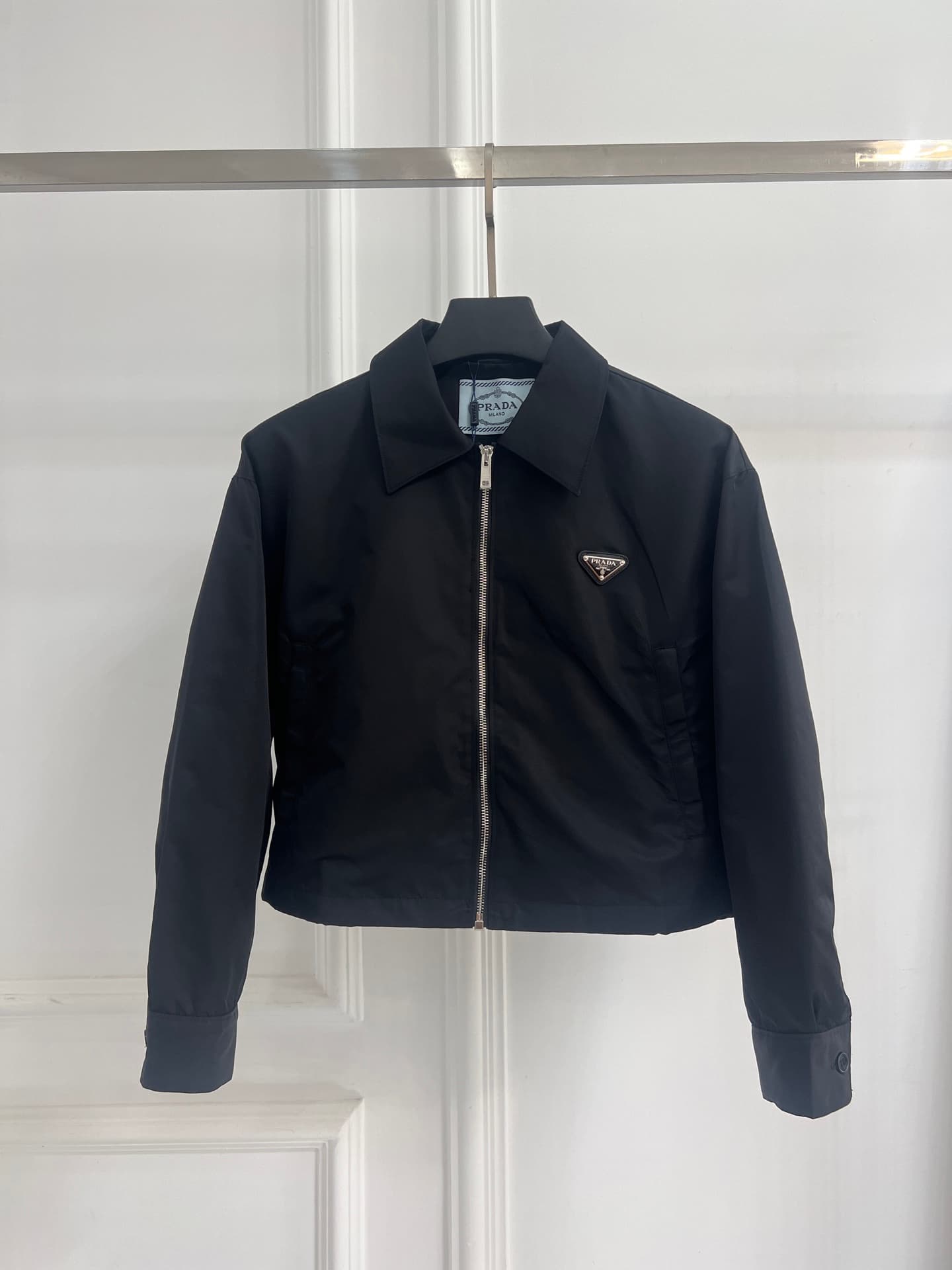 Prada Black Re-Nylon Blouson Jacket