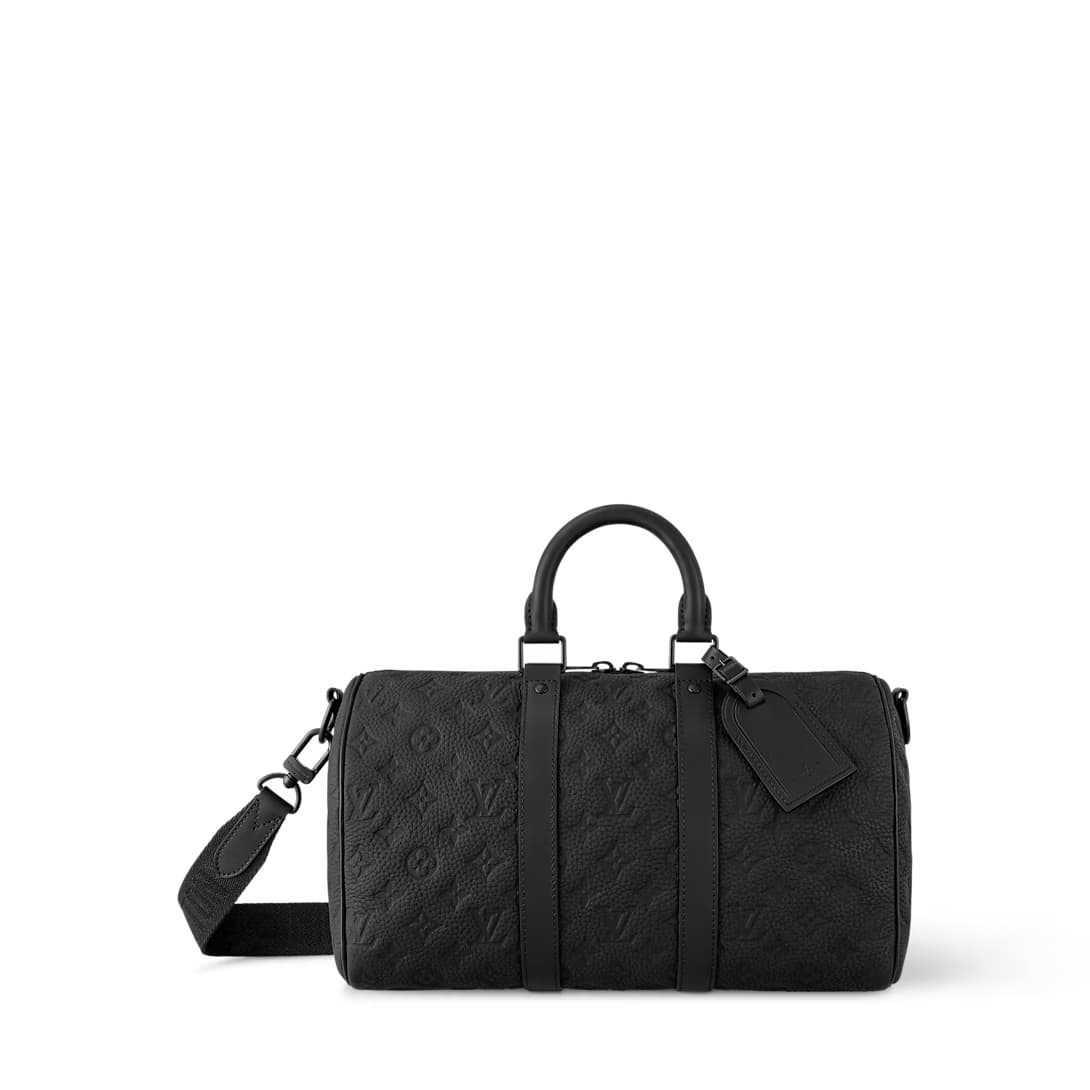Louis Vuitton Keepall Bandoulière 35 Monogram Taurillon Leather M22765 TOP