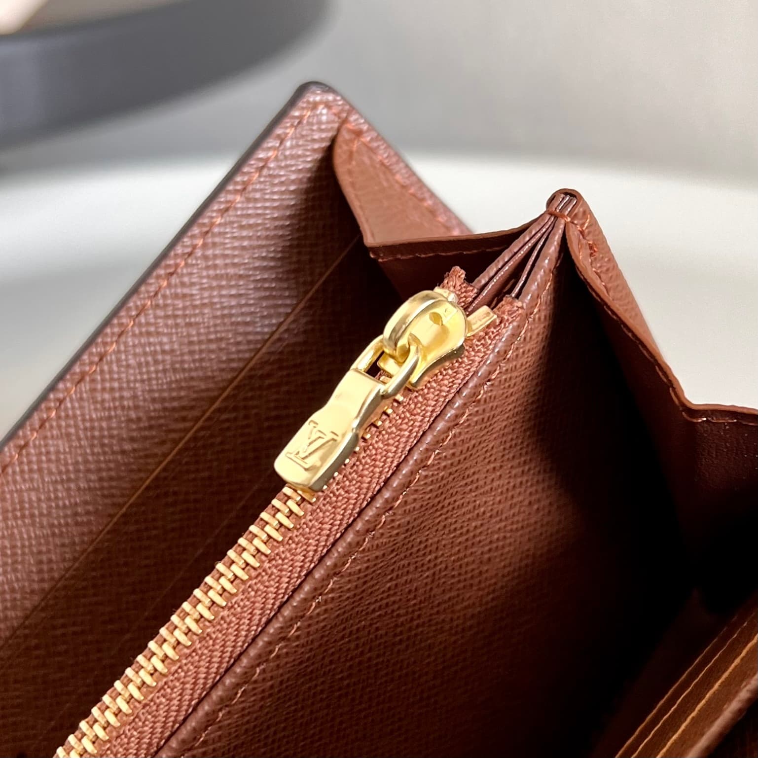 Louis Vuitton Sarah Wallet Brown Monogram coated canvas M60531 High
