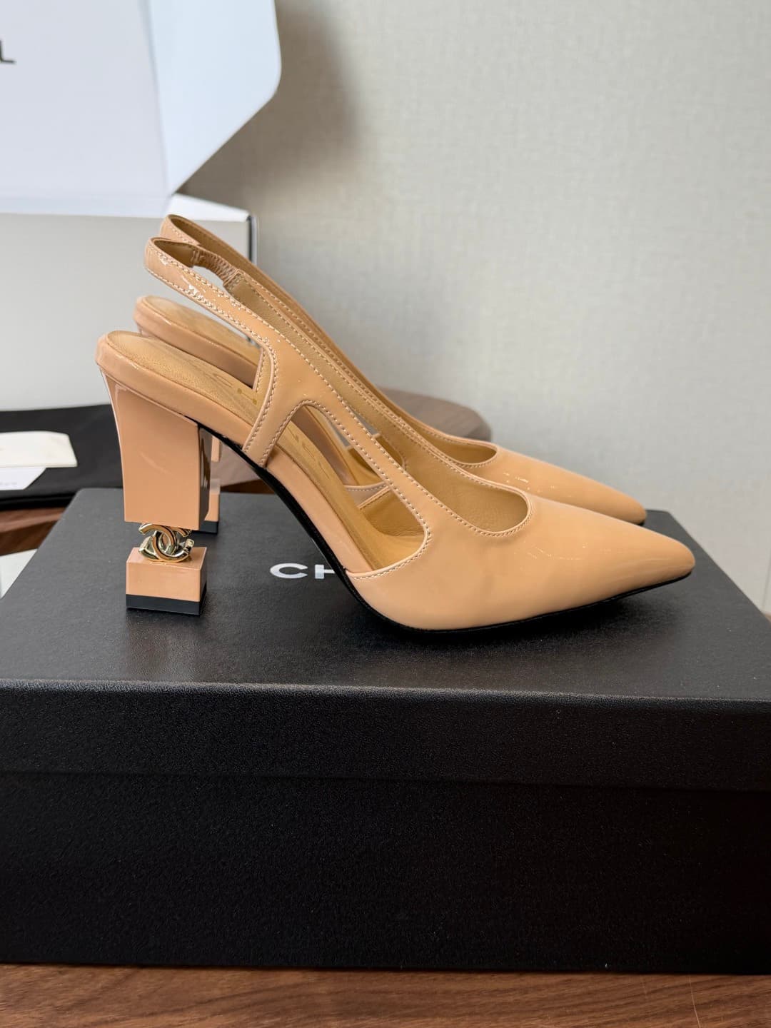 Chanel Slingback Pump Shoes Women