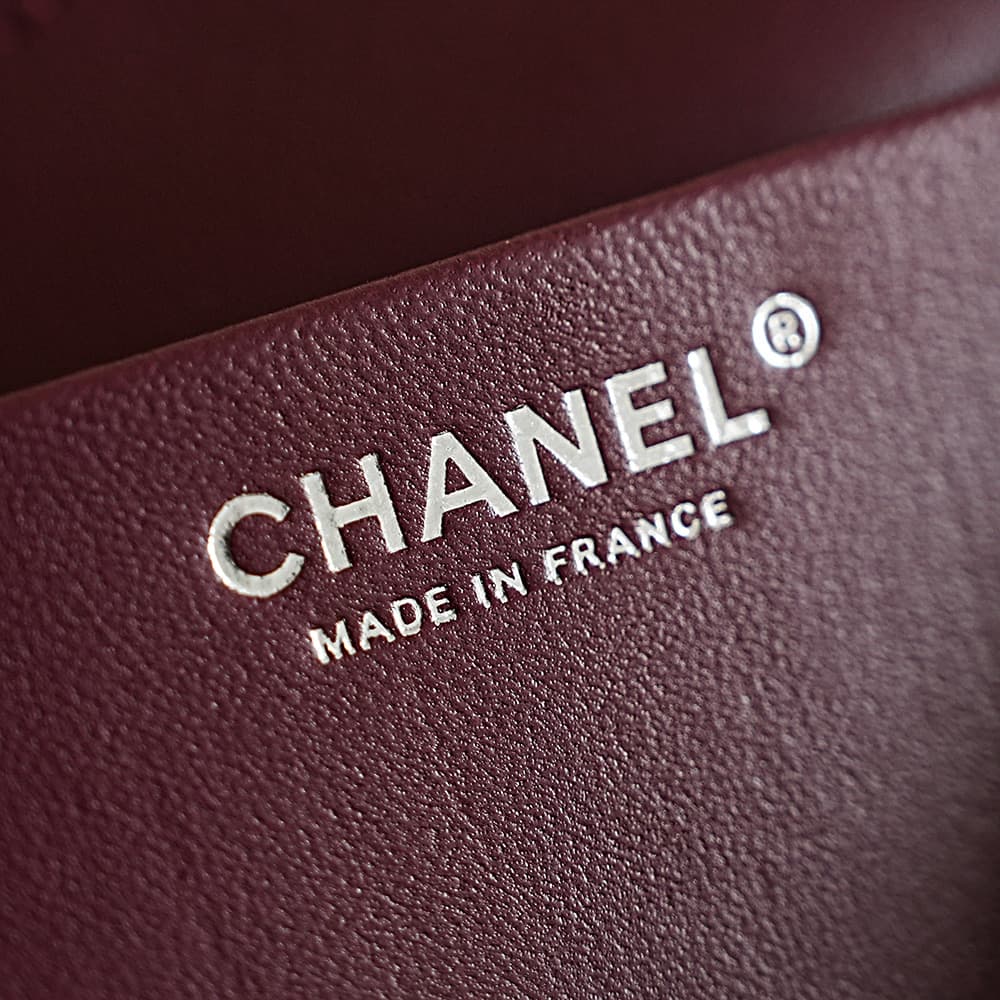 Chanel Maxi Flapbag Grained Calfskin & Silver-Tone Metal Caramel AS6231 A