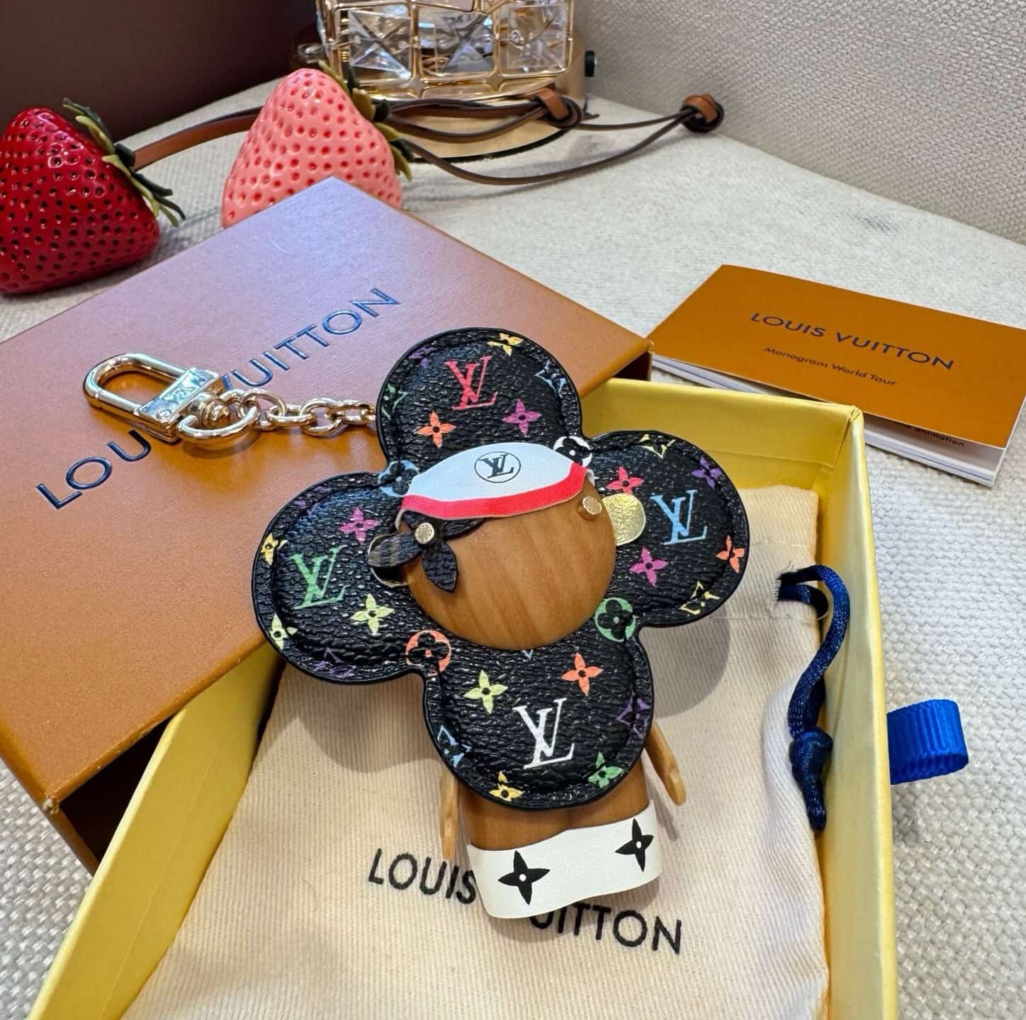 Louis Vuitton Vivienne Baker Bag Charm Key Holder