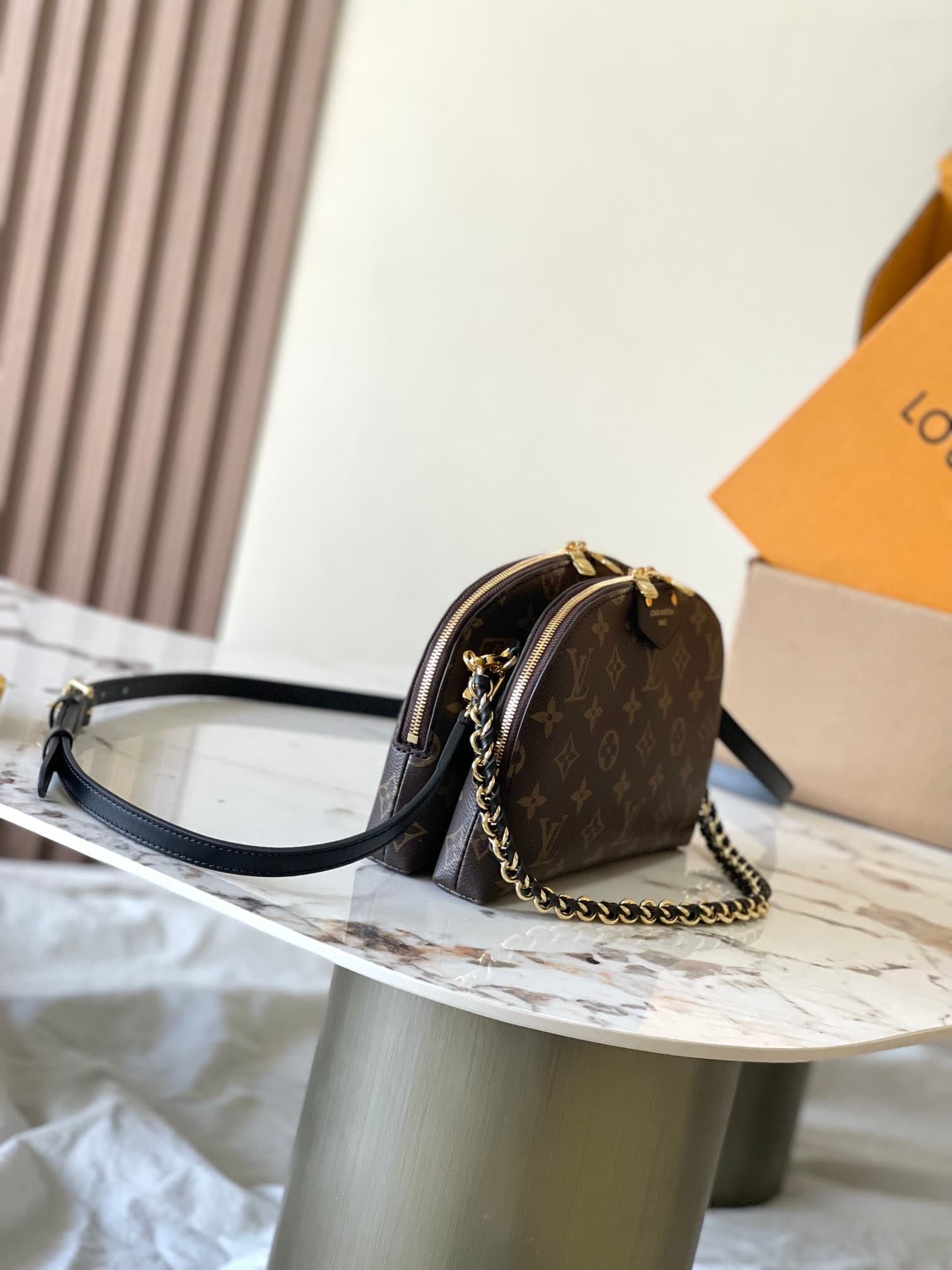 Louis Vuitton Be Alma Bag Monogram Canvas M12996 Top