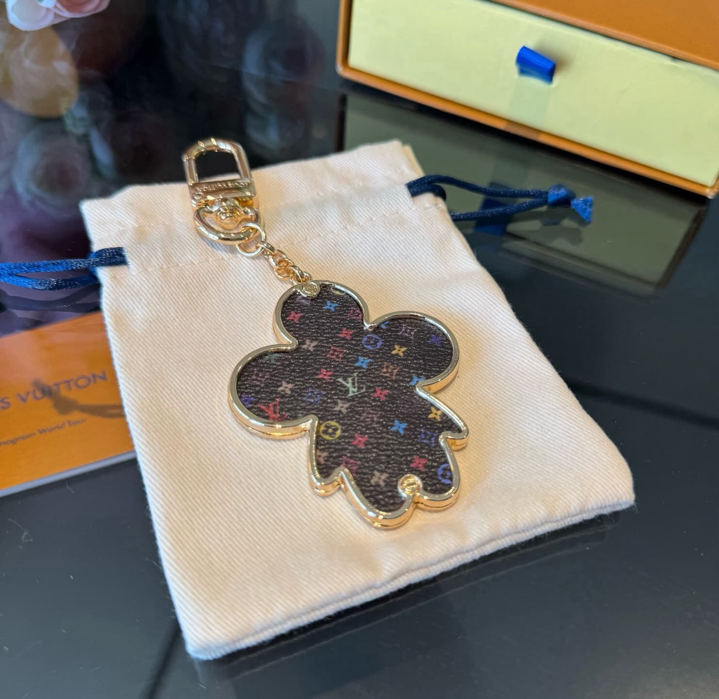 Louis Vuitton Vivienne Mascot keychains