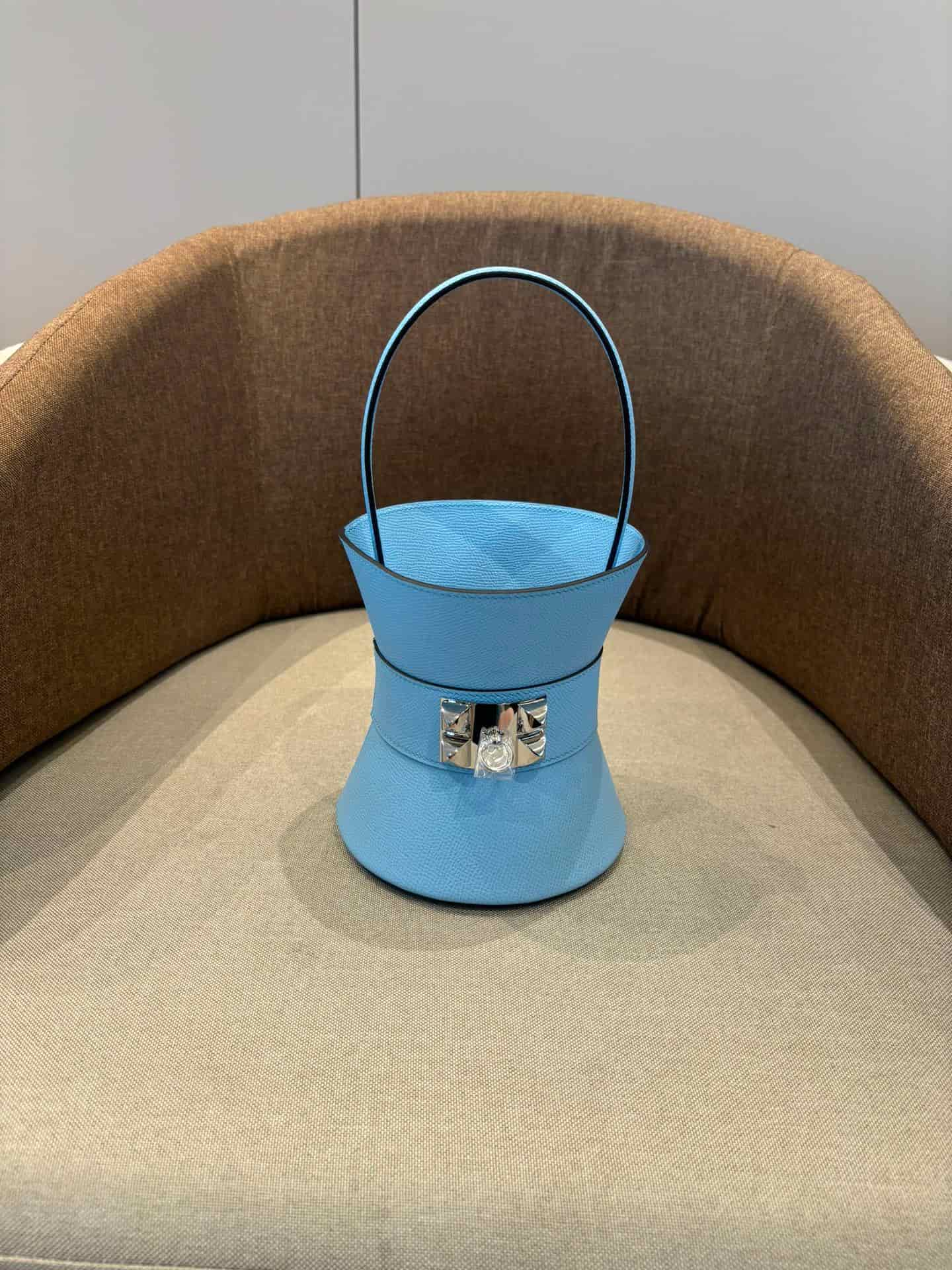 Hermes Mini Medor Bag in Epsom Calfskin WAX High