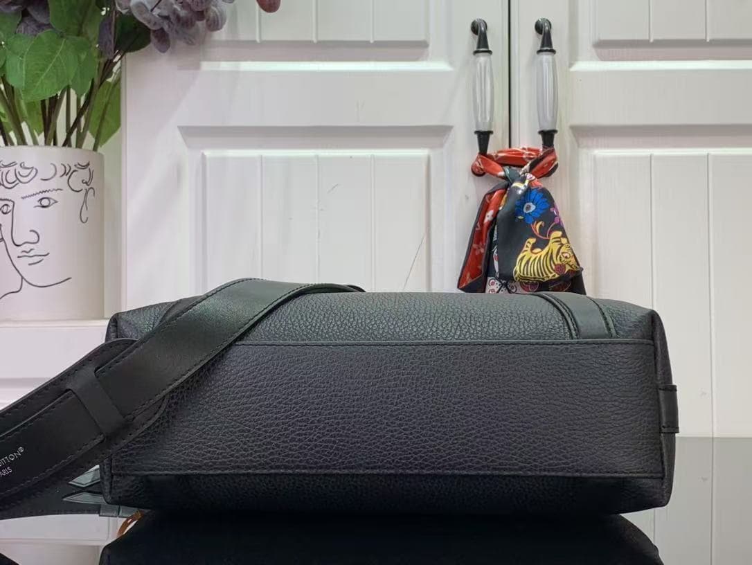 Louis Vuitton Nano LV Biker Bag Lambskin M14623 Black High