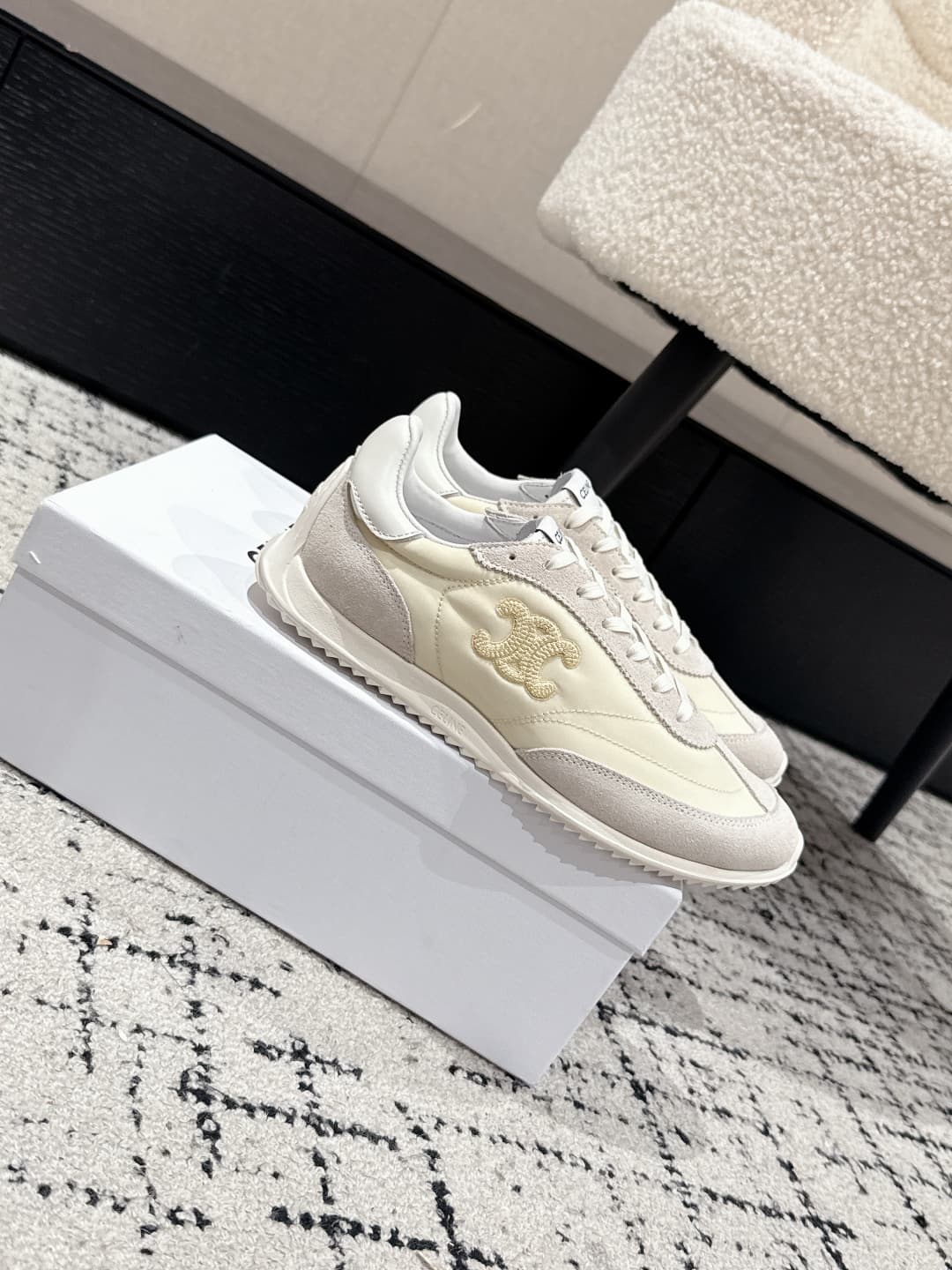 Celine racer low top Sneaker in nylon shoes Women