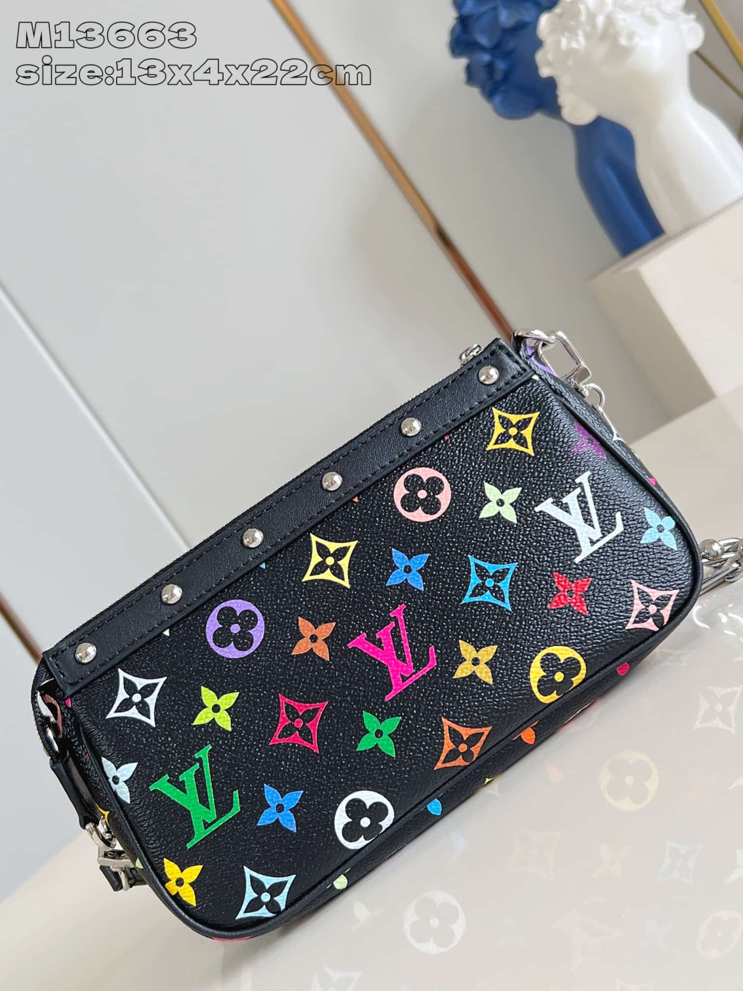 Louis Vuitton x Murakami Pochette Accessoires Monogram coated canvas M13663 High