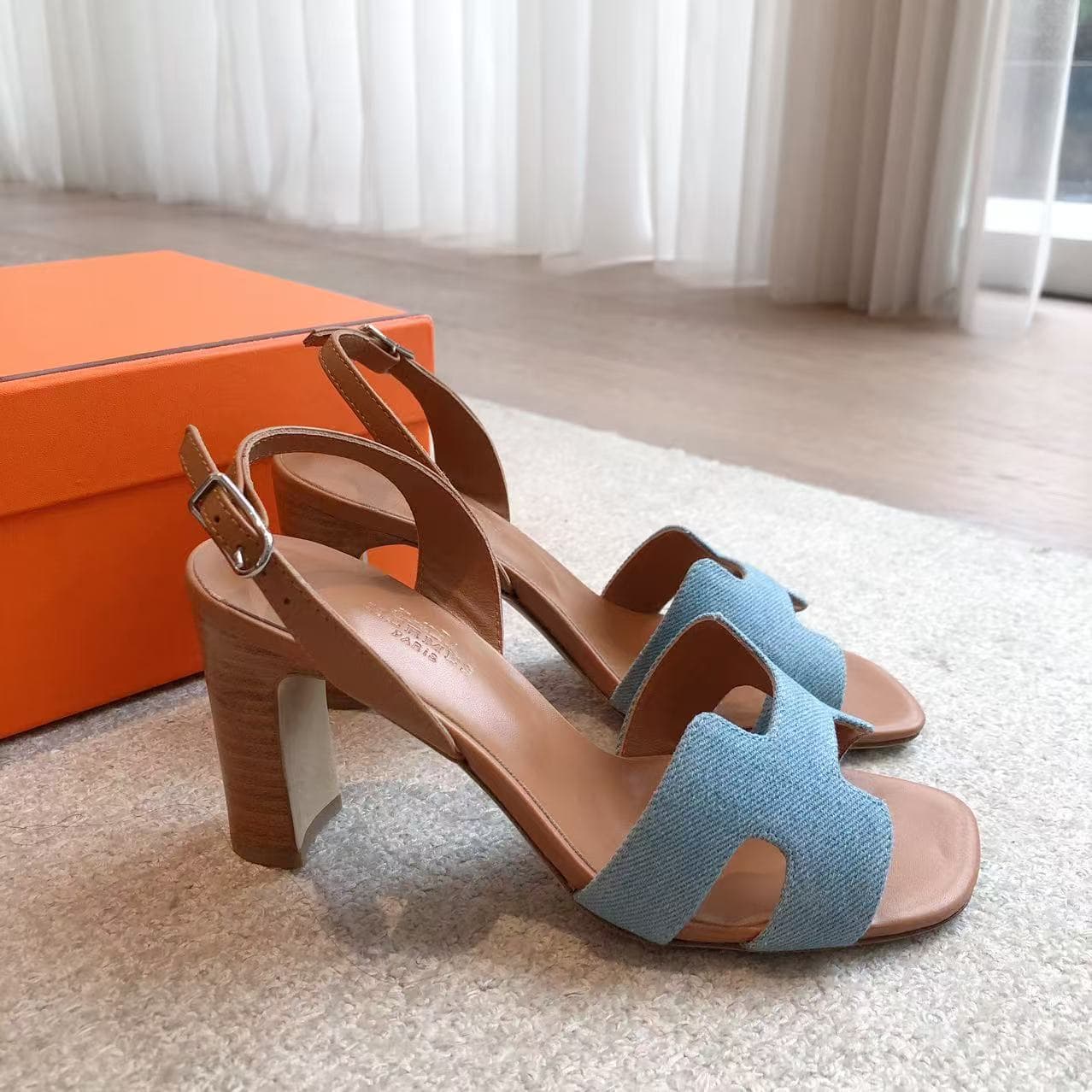 Hermes Eternite 80 sandal Shoes Women