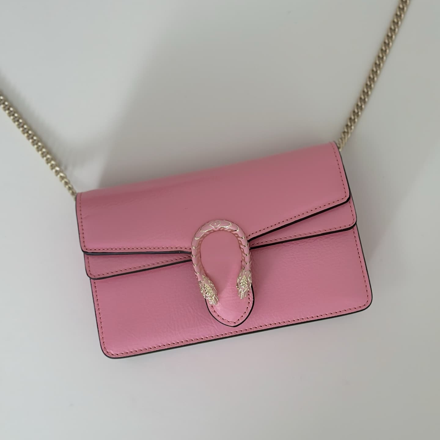 DIONYSUS MINI SHOULDER BAG 837370 Pink leather High