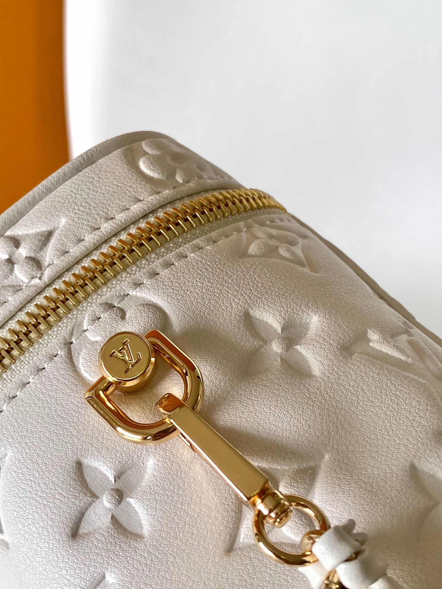 Louis Vuitton Vanity PM Cream Puffy lambskin M25219 High