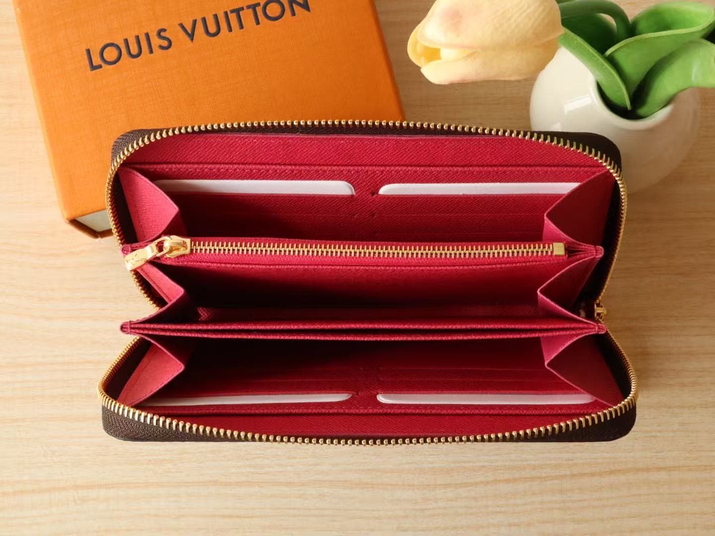 Louis Vuitton x Murakami Zippy Wallet Monogram coated canvas M14162 High