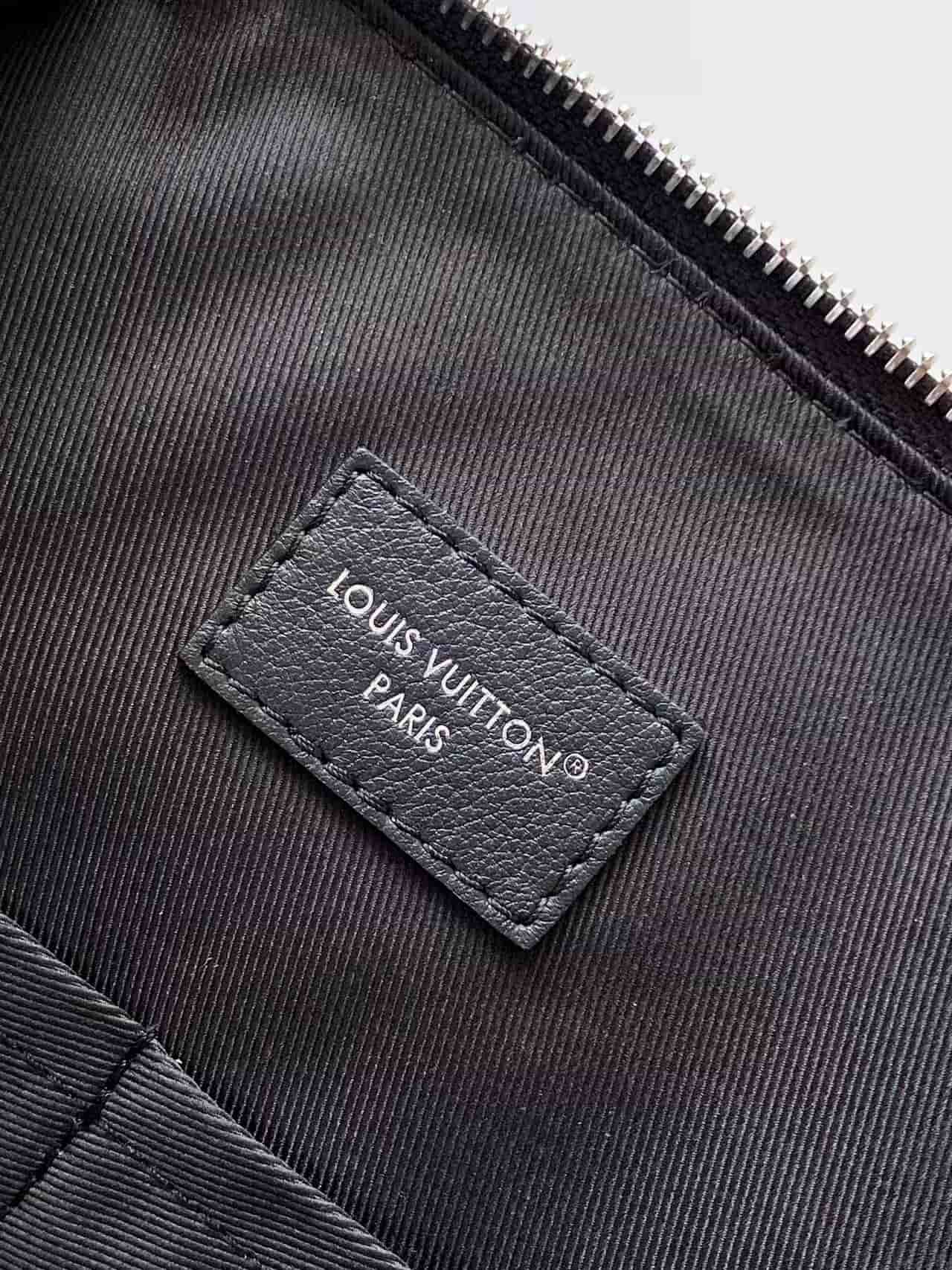 Louis Vuitton Speedy 30 Bandoulière Black Damoflage coated canvas M28977 High