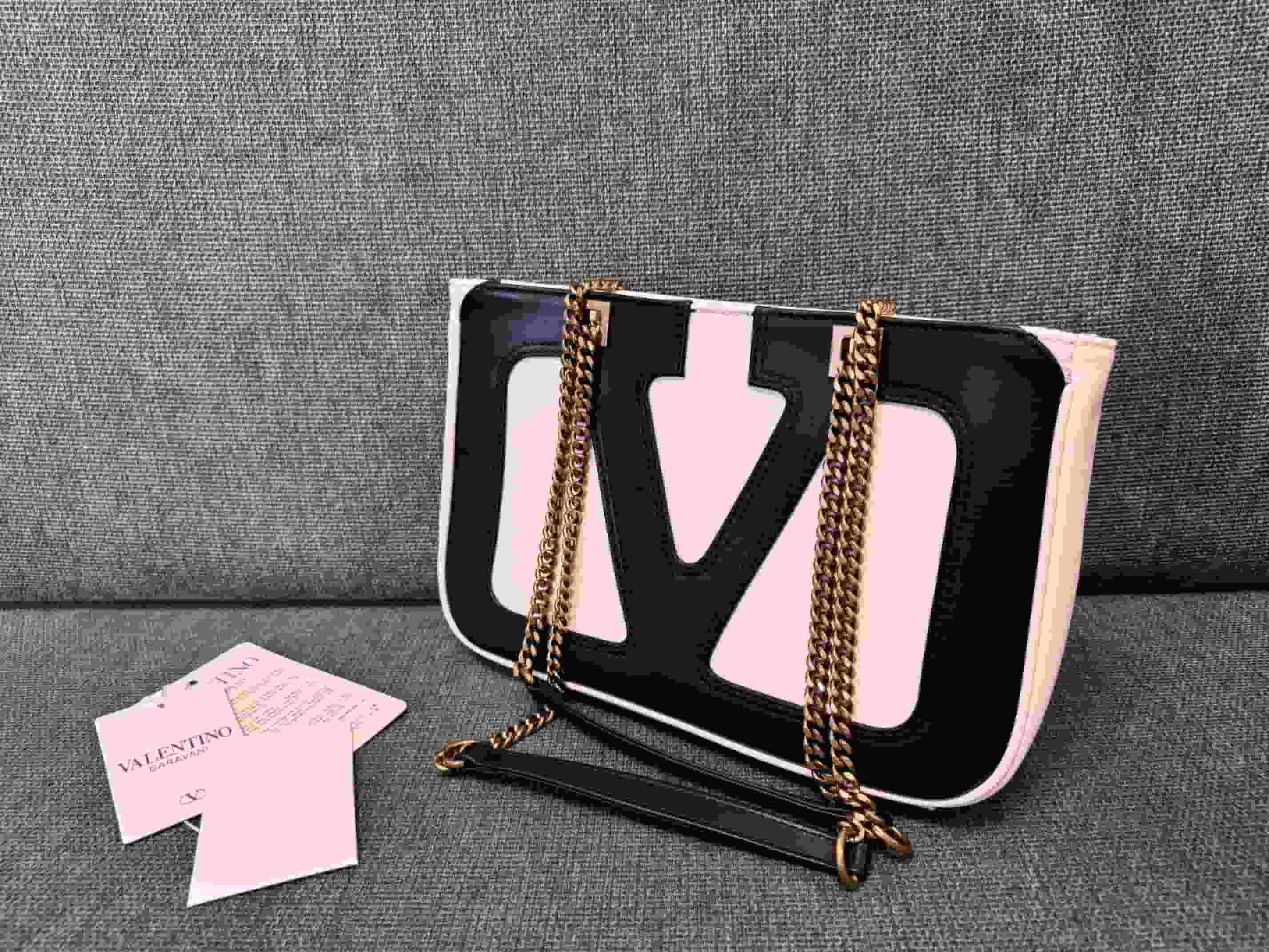 VALENTINO GARAVANI VIVA SUPERSTAR SMALL NAPPA LEATHER SHOPPING BAG High