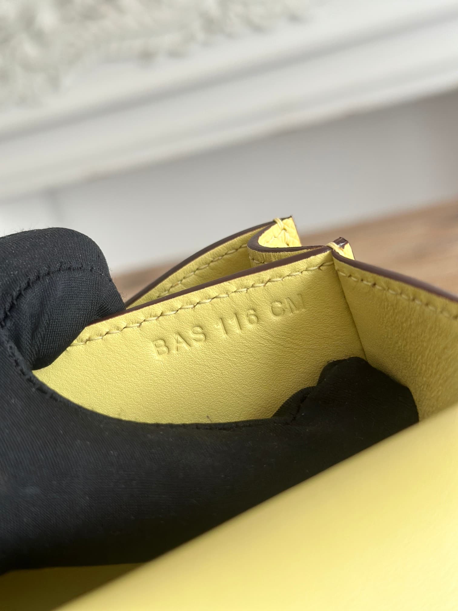 Hermes Mini Constance 18cm Epsom Bag WAX Jaune Poussin High