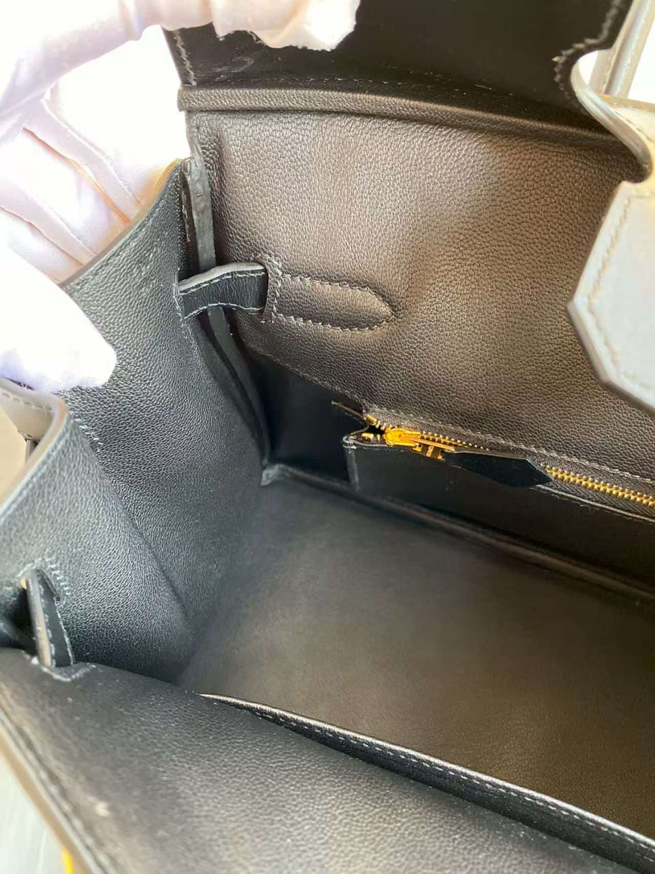 Hermes Birkin 25/30/35cm Bag Box Leather WAX High Customizing Style