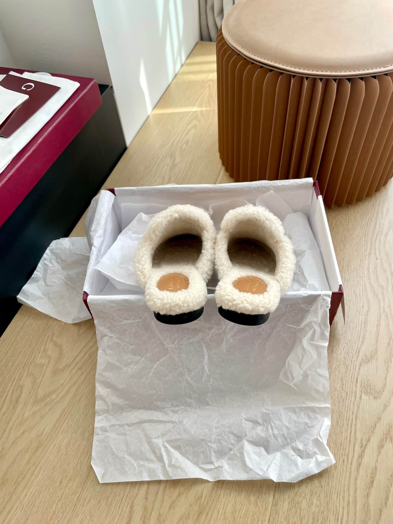 Gucci Women's Princetown slipper in GG velvet
