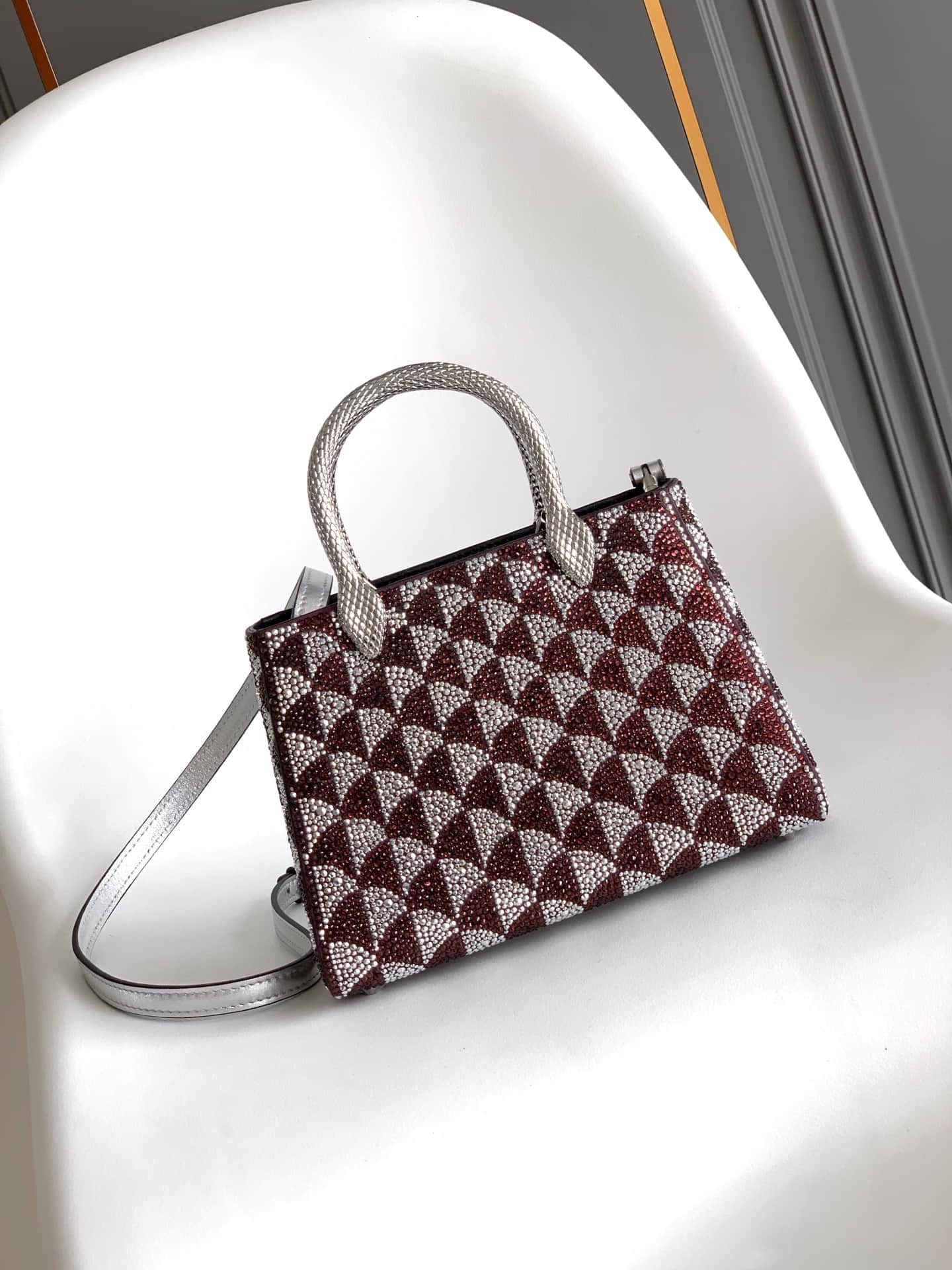 BVLGARI Serpentine Duo Top Handle Bag