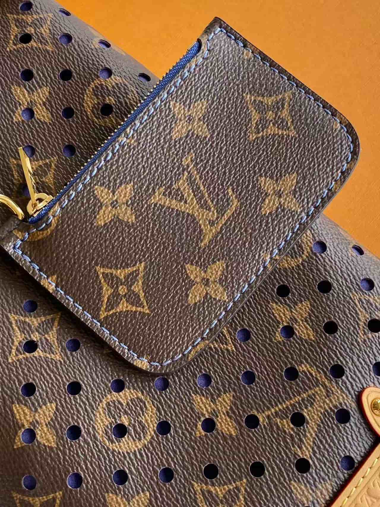 Louis Vuitton Side Trunk MM Neon Wave Coated canvas M28490 High