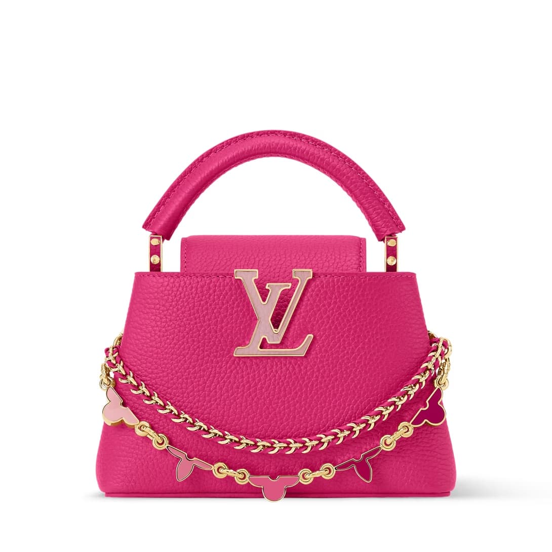 Louis Vuitton Capucines Mini Rose Fuchsia Taurillon leather M29952 TOP