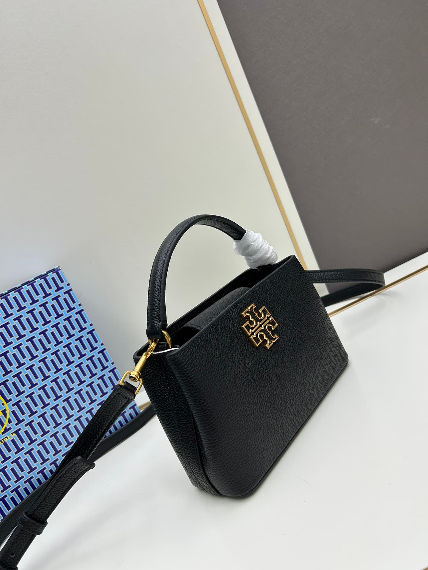 Tory Burch Britten Micro Satchel Black High