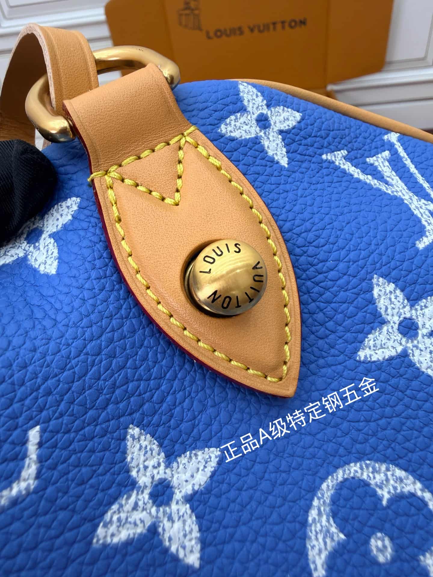 Louis Vuitton Speedy P9 Bandoulière 40 Blue Soft calfskin M24418 TOP