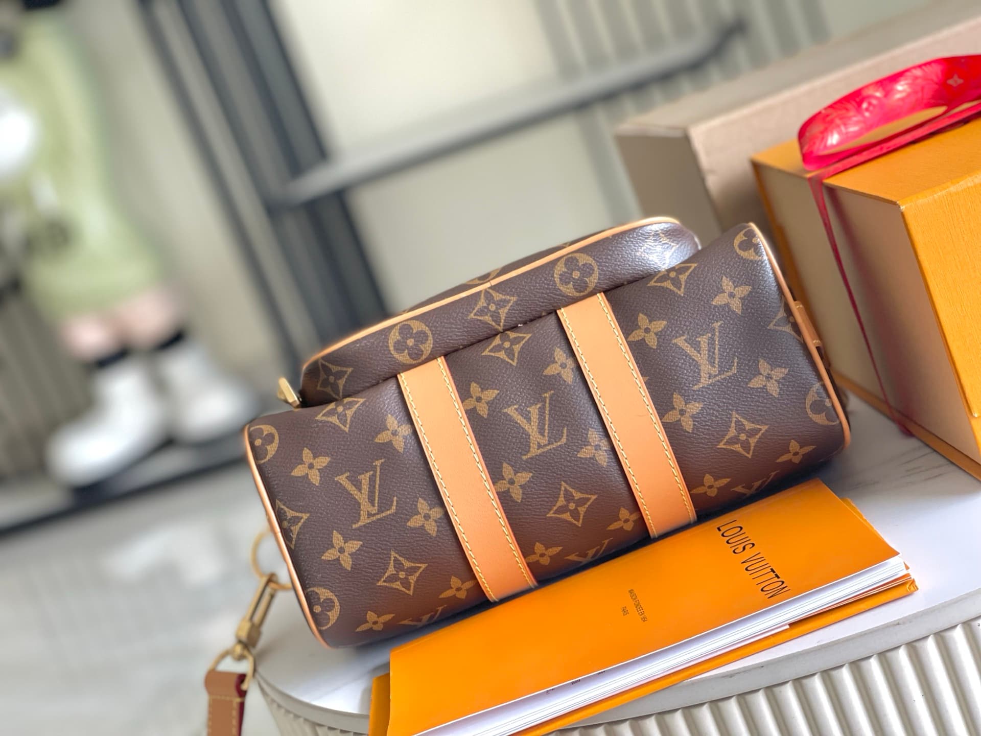 Louis Vuitton Keepall 25 Cargo Monogram coated canvas M14981 TOP