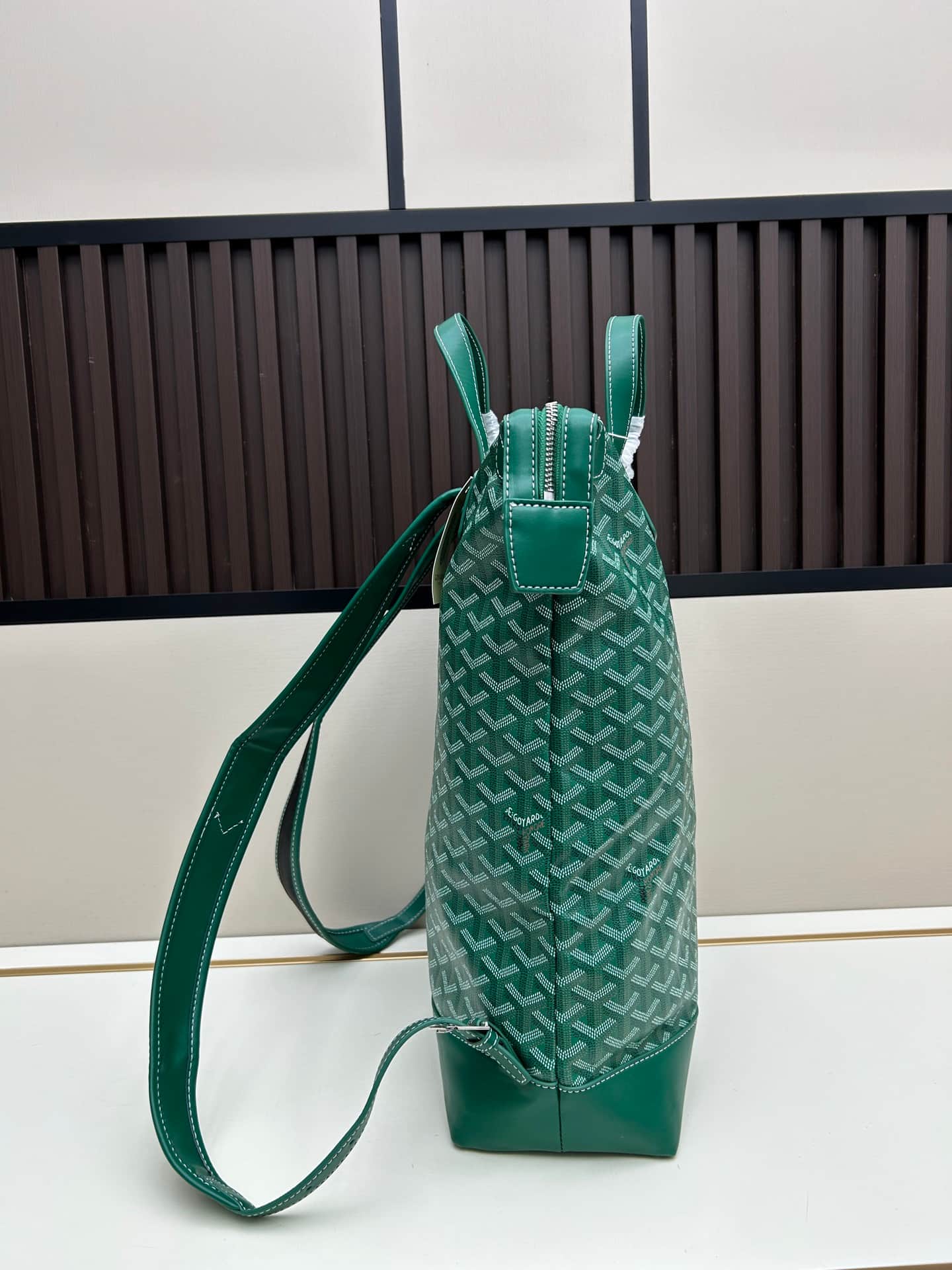 Goyard Cisalpin Backpack Goyardine Canvas & Chevroches Calfskin