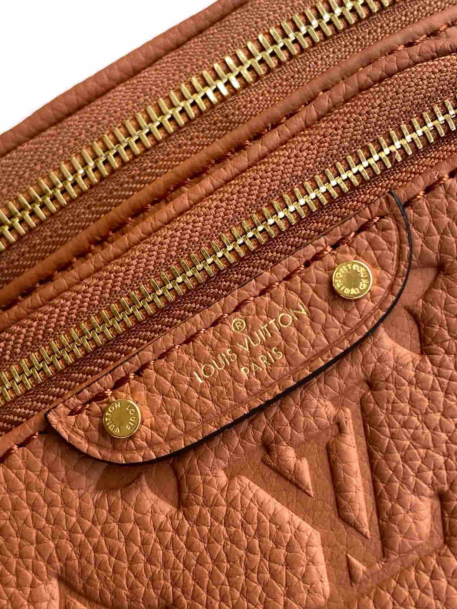 Louis Vuitton Mini Bumbag Cognac Monogram Empreinte Leather M12753 High