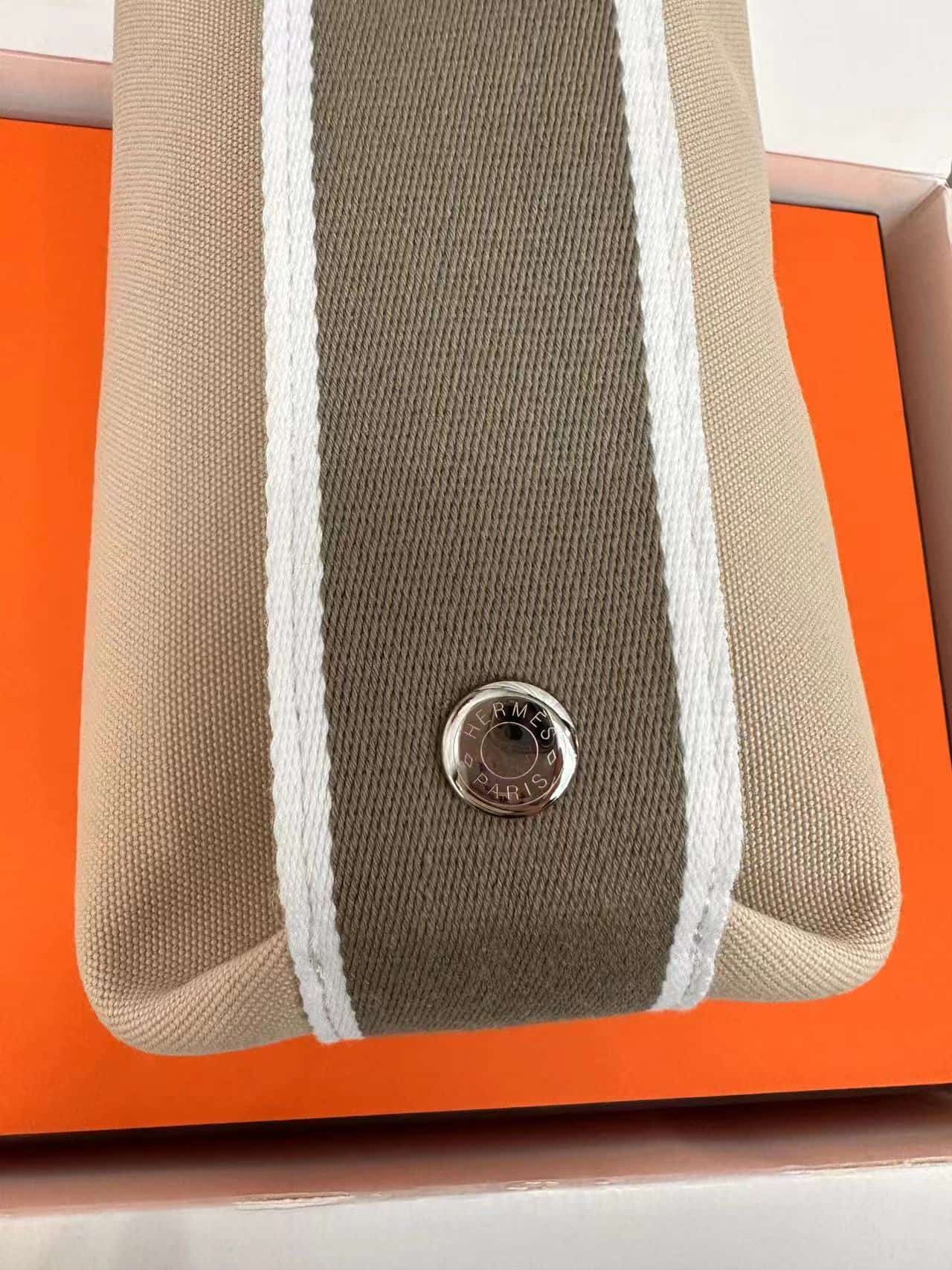 Hermes Bride-a-Brac Travel Case Small/Large Model Beige High