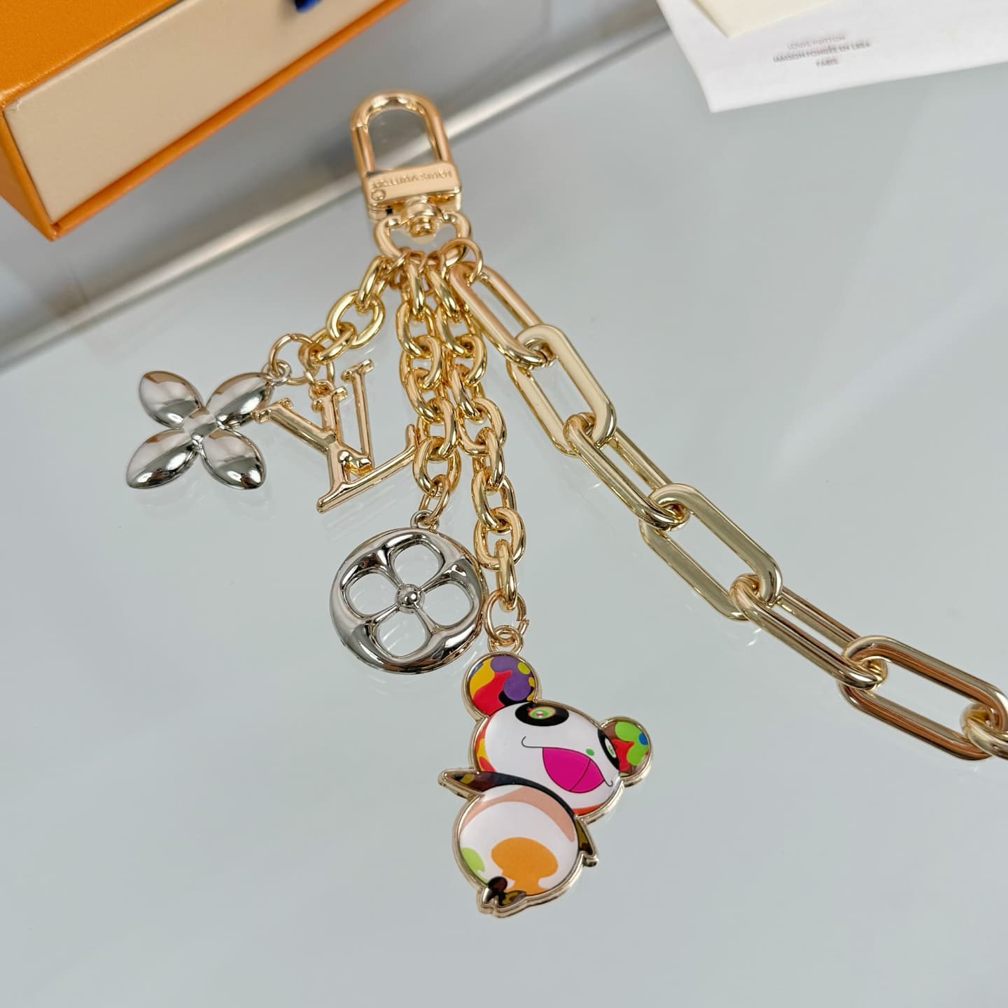 LV x Murakami Superflat Bag Charm M02452