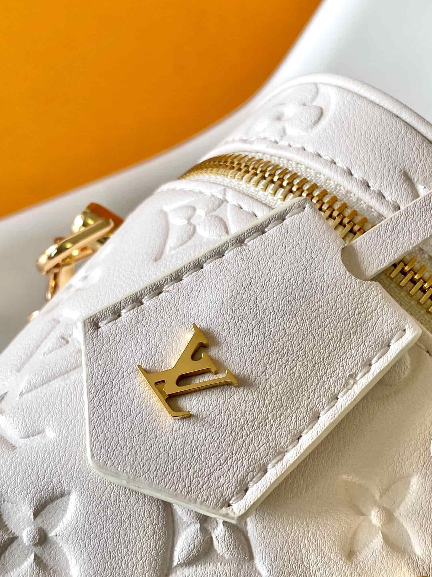 Louis Vuitton Vanity PM Cream Puffy lambskin M25219 High